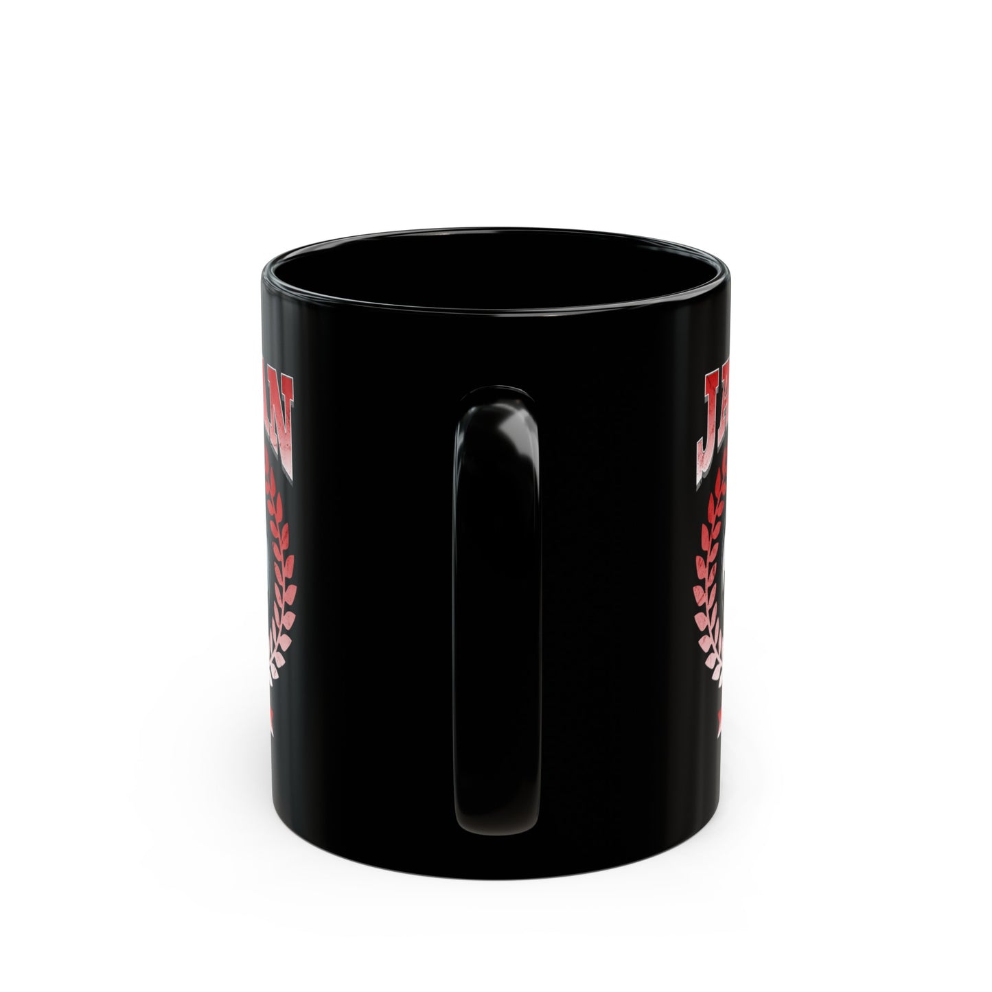 Japan 2024 Soccer Football Championship Games Japanese Team Black Mug (11oz, 15oz)