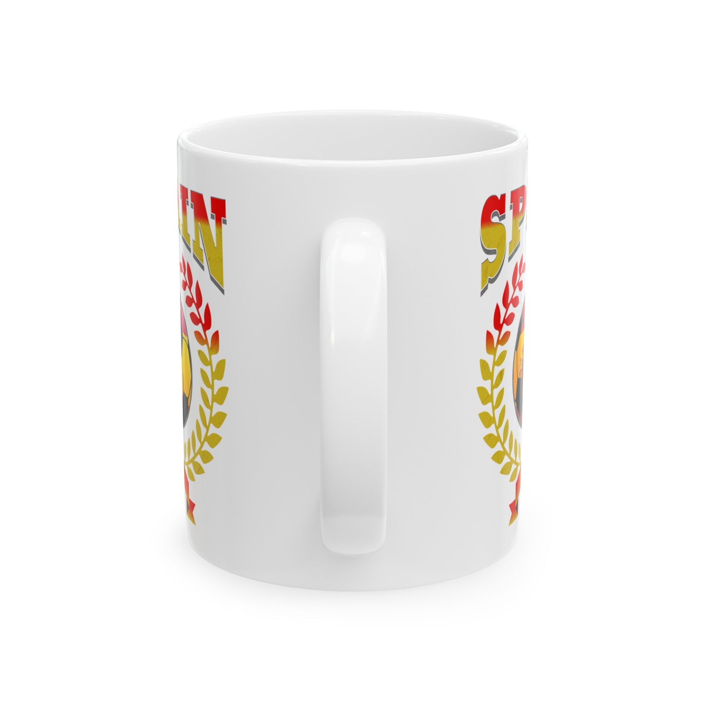 Spain 2024 Soccer Football Championship Games Spanish Team Ceramic Mug 11oz, 15oz Cup