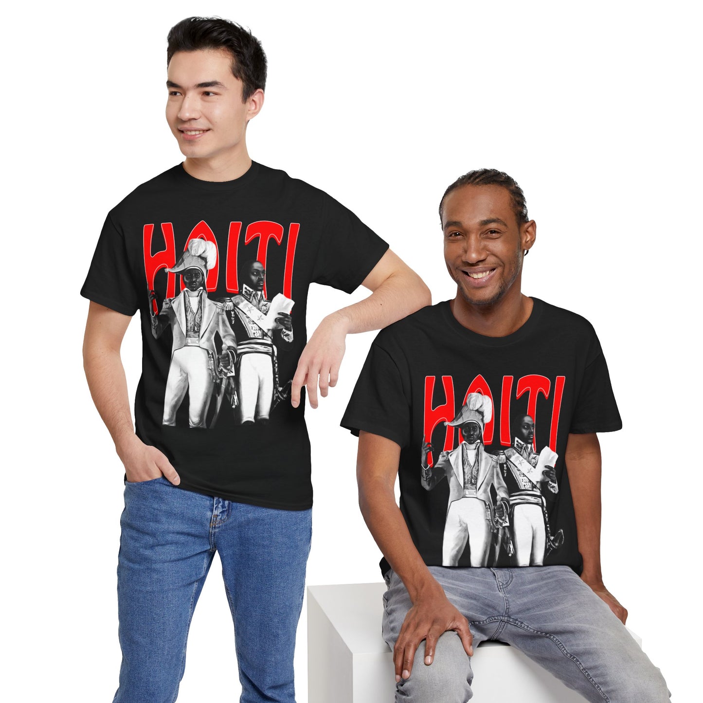 Haiti Toussaint Dessalines Haitian Revolution Leaders T-Shirt | Unisex Tee Shirt