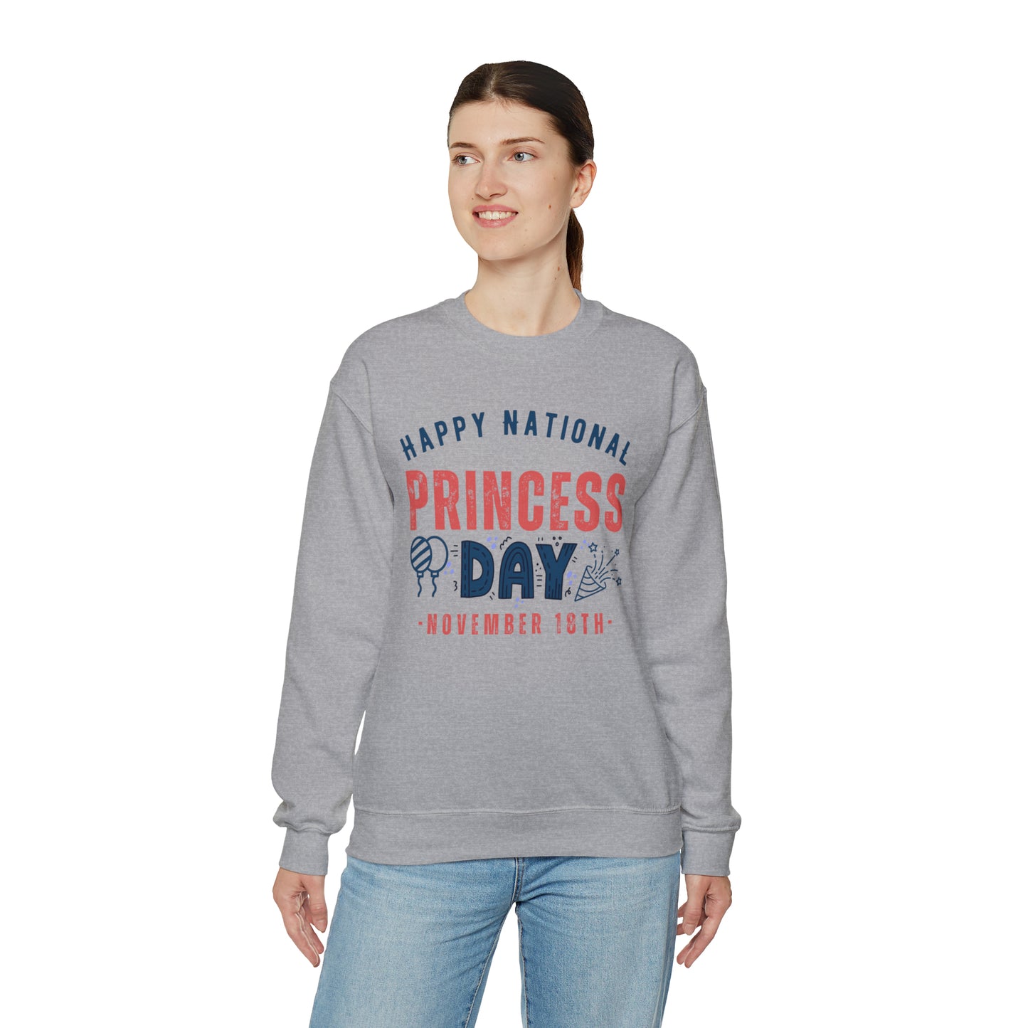 National Princess Day November 18th Fun Unisex Sweatshirt