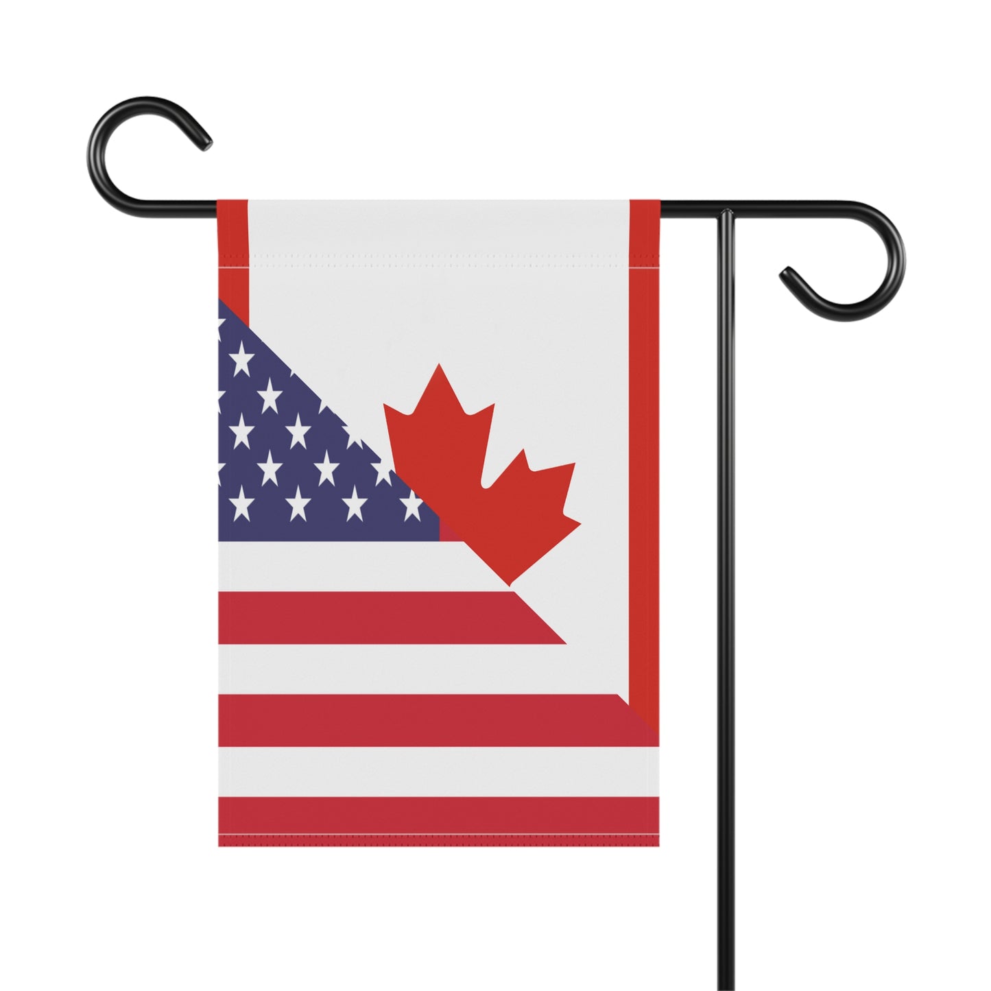 Canadian American Flag Canada USA Garden & House Banner