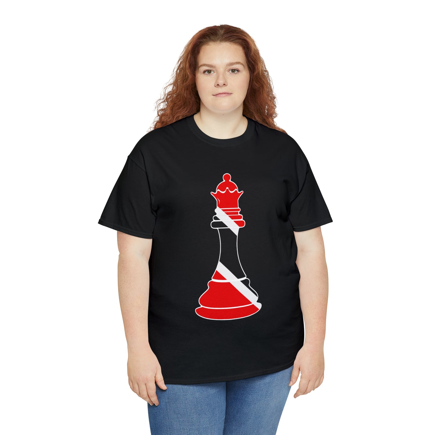 Trini Queen Trinidad and Tobago Flag Chess Piece T-Shirt | Unisex Tee Shirt