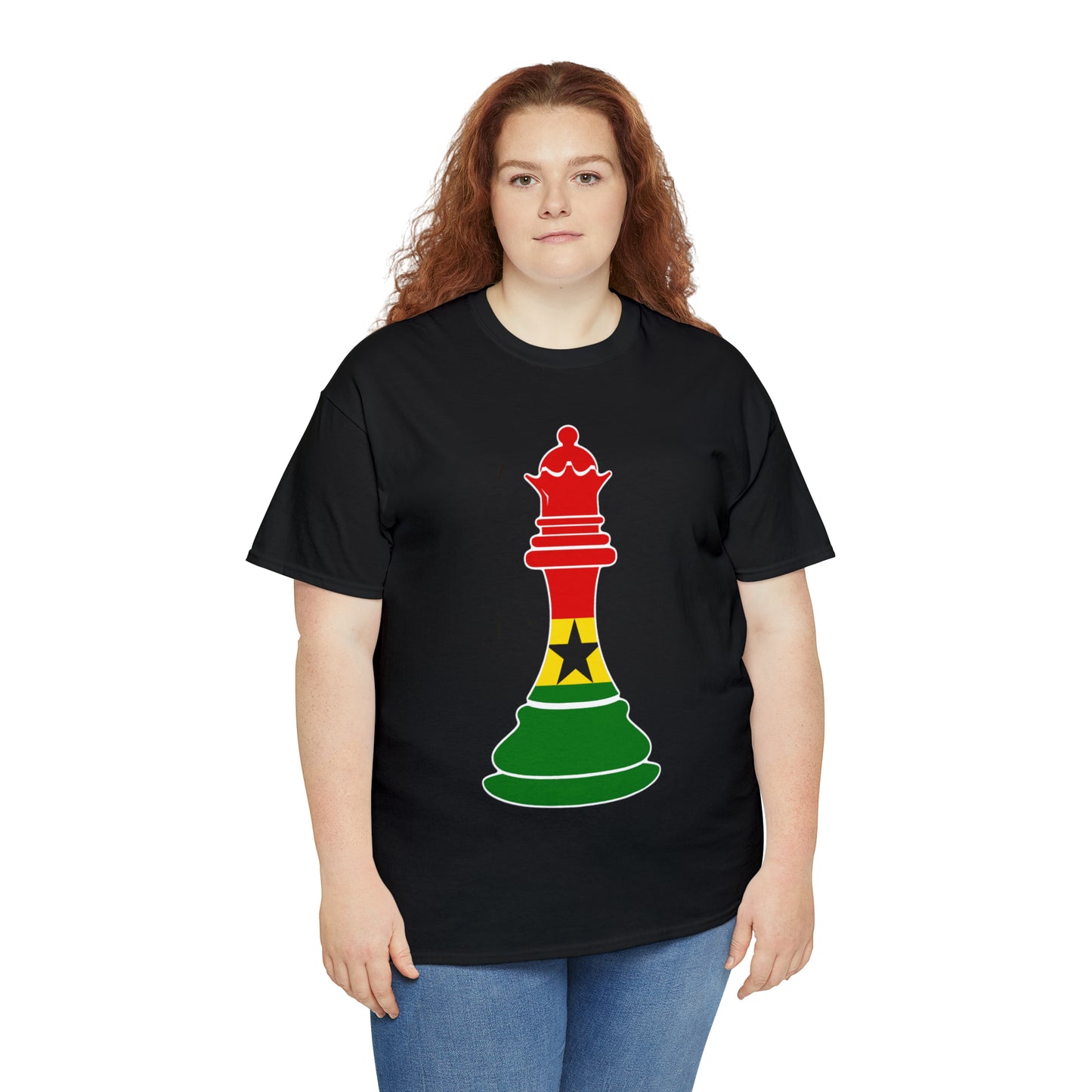 Ghanian Queen Flag Chess Piece Ghana T-Shirt | Unisex Tee Shirt