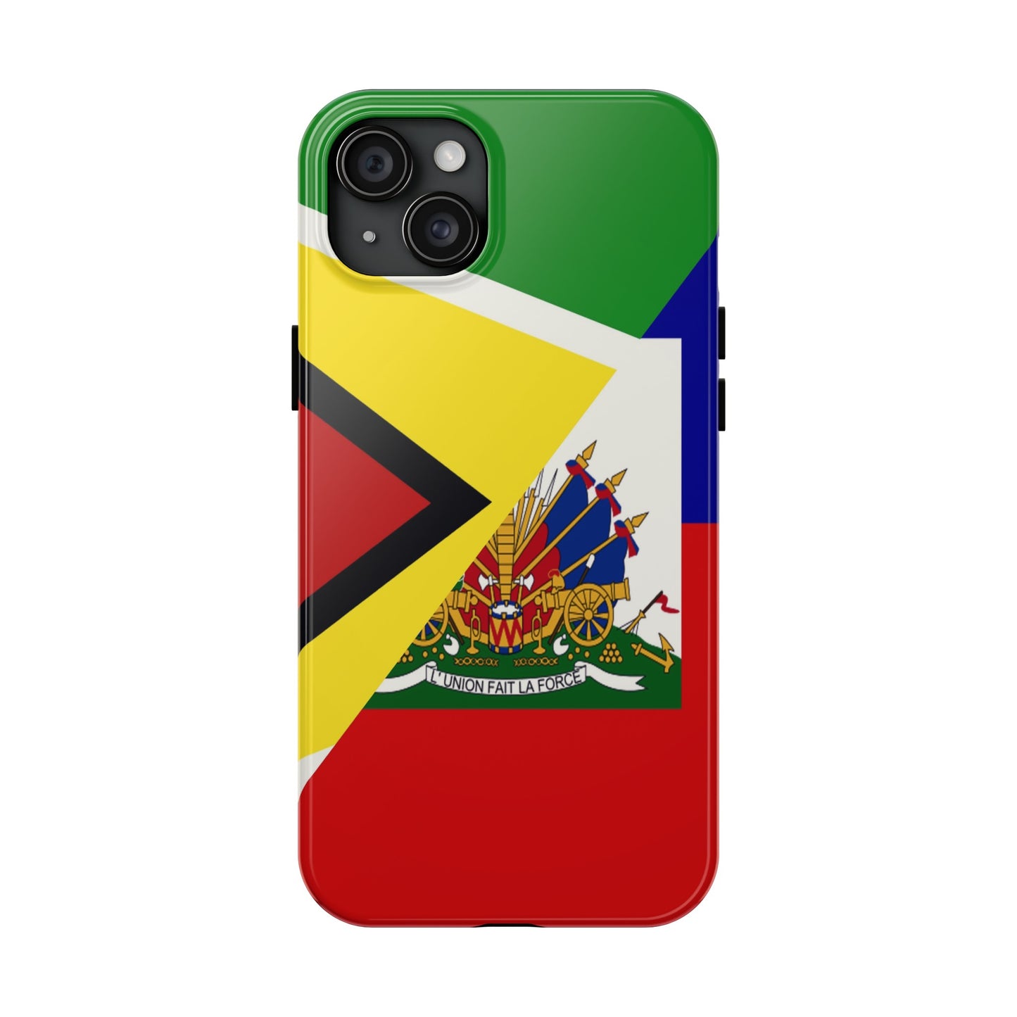 Haiti Guyana Flag Haitian Guyanese Tough Phone Cases