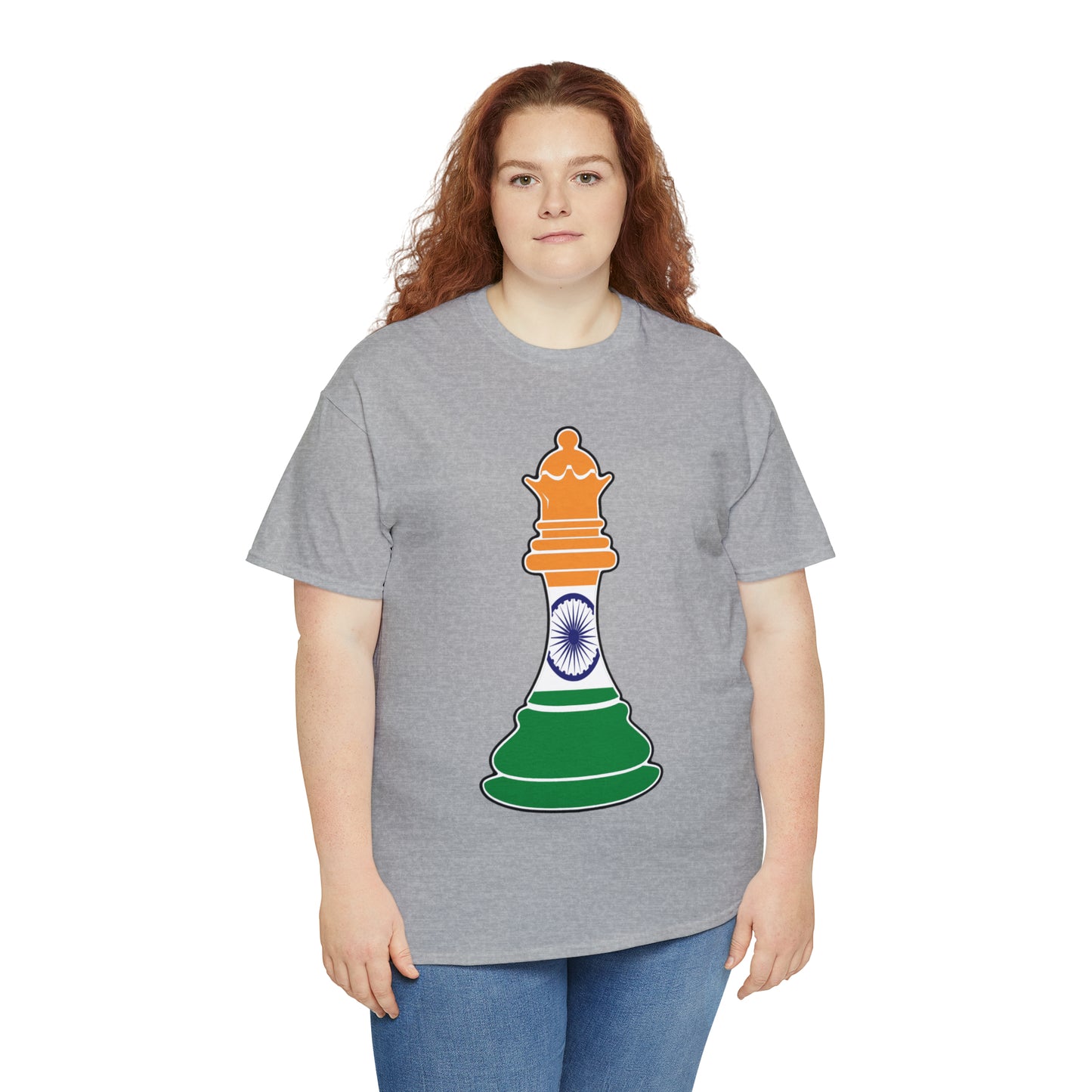 Indian Queen Flag Chess Piece India T-Shirt | Unisex Tee Shirt