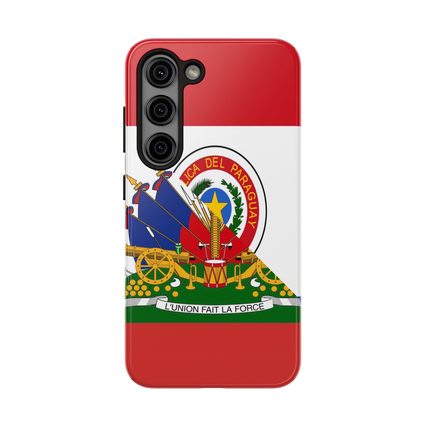 Haitian Paraguayan Flag | Haiti Paraguay Tough Phone Cases