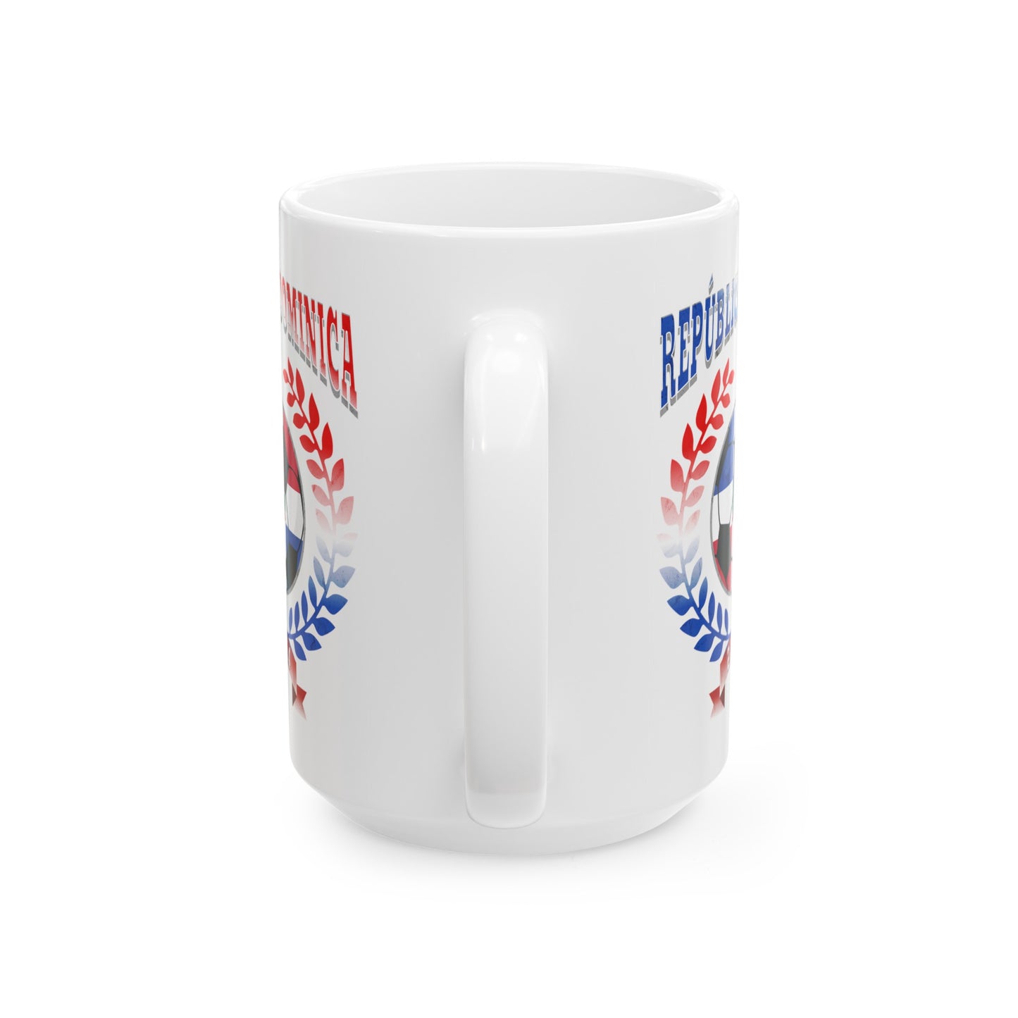 Republica Dominica 2024 Soccer Football Championship Games Dominican DR Team Ceramic Mug 11oz, 15oz Cup