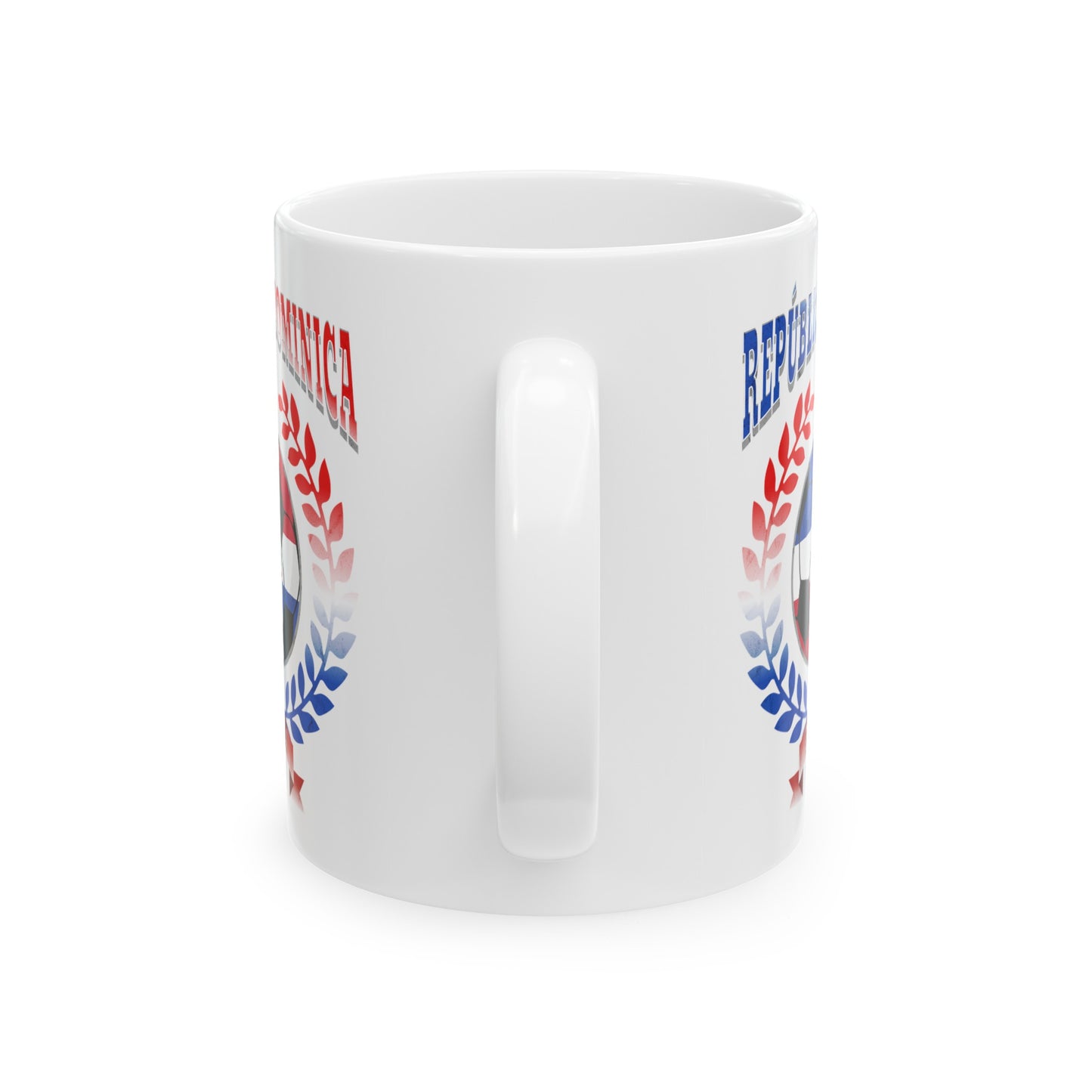 Republica Dominica 2024 Soccer Football Championship Games Dominican DR Team Ceramic Mug 11oz, 15oz Cup