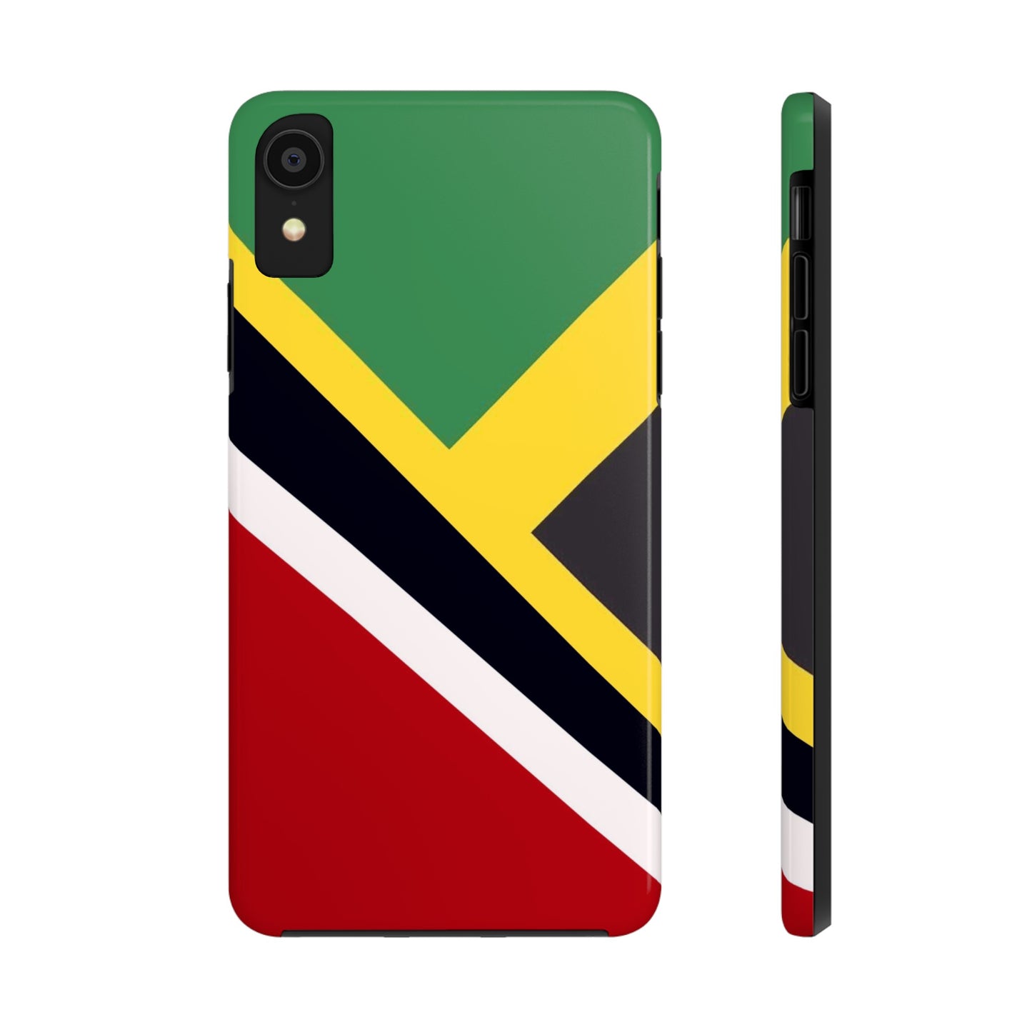 Jamaica Trinidad Flag Jamaican Trini Tough Phone Cases