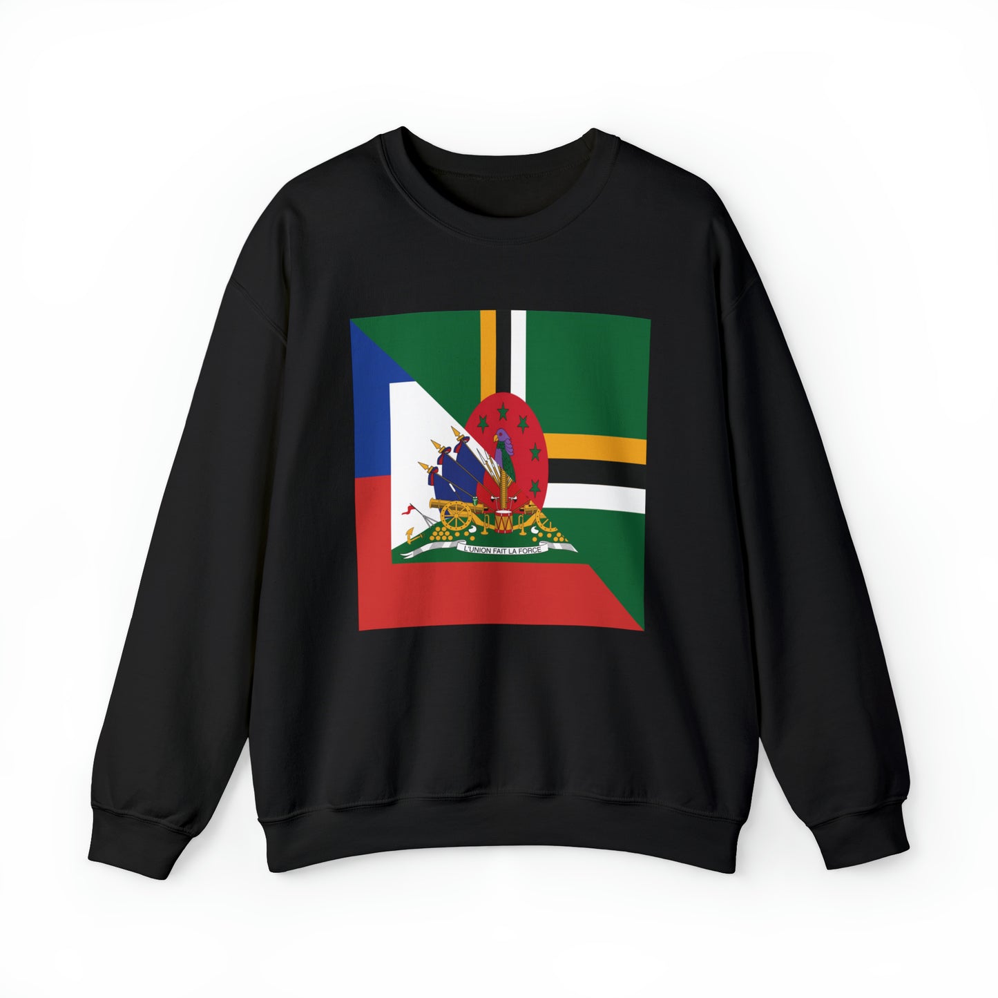 Dominica Haiti Flag Dominican Haitian Unisex Sweatshirt