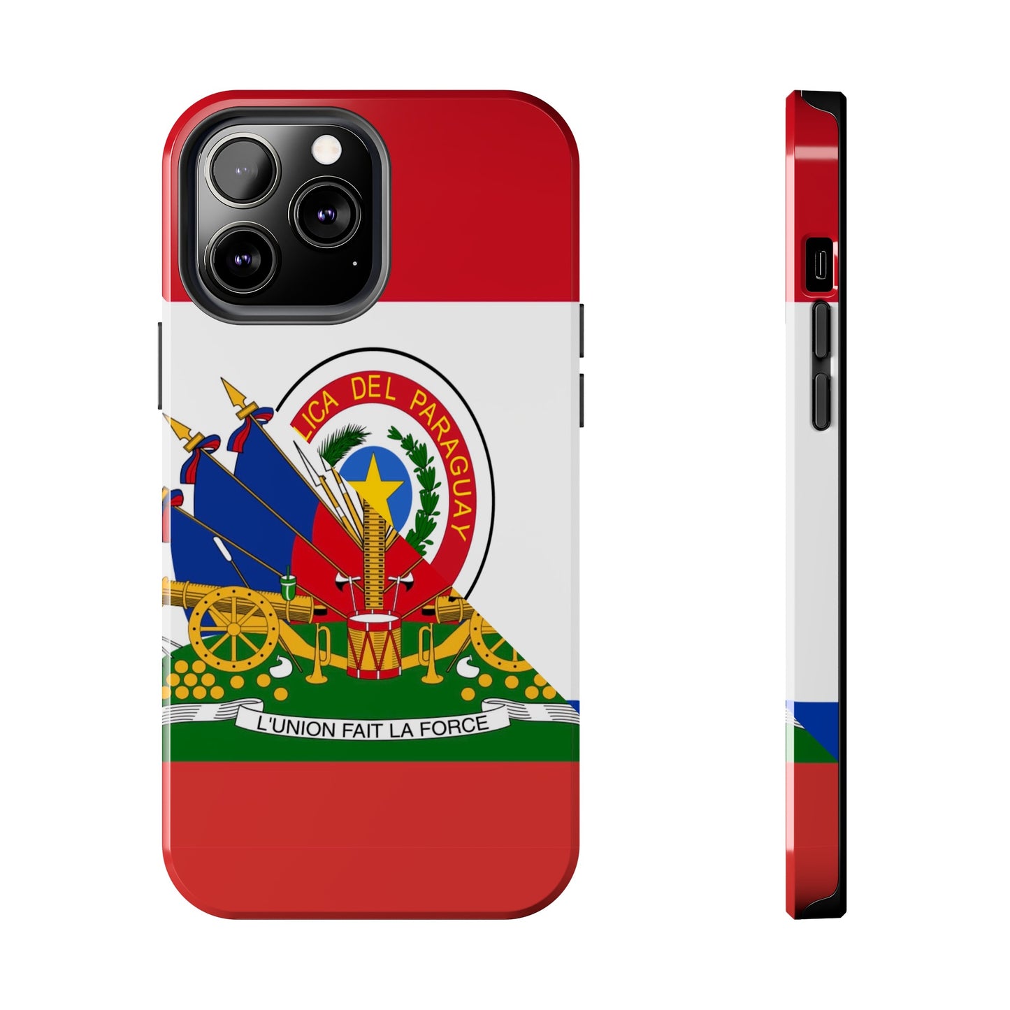 Haitian Paraguayan Flag | Haiti Paraguay Tough Phone Cases