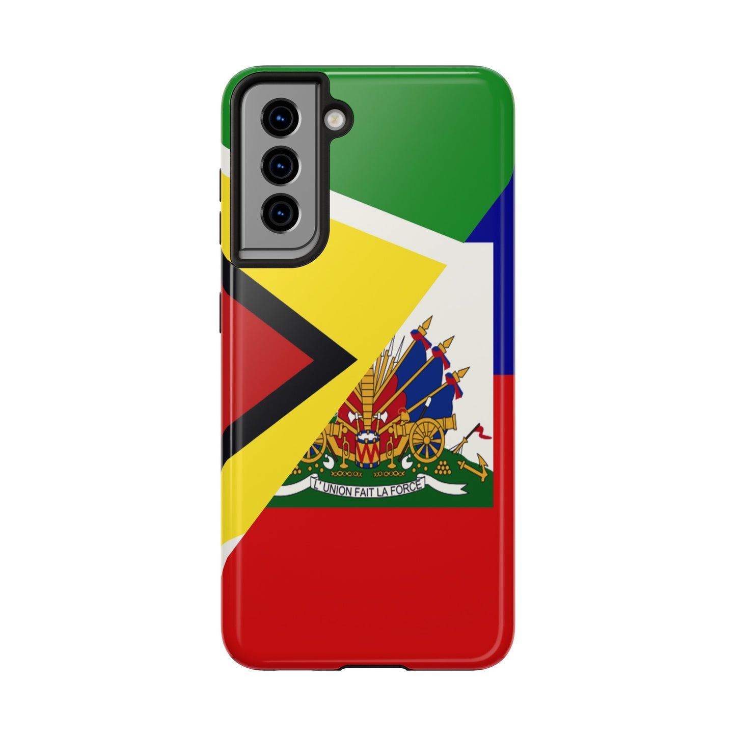 Haiti Guyana Flag Haitian Guyanese Tough Phone Cases