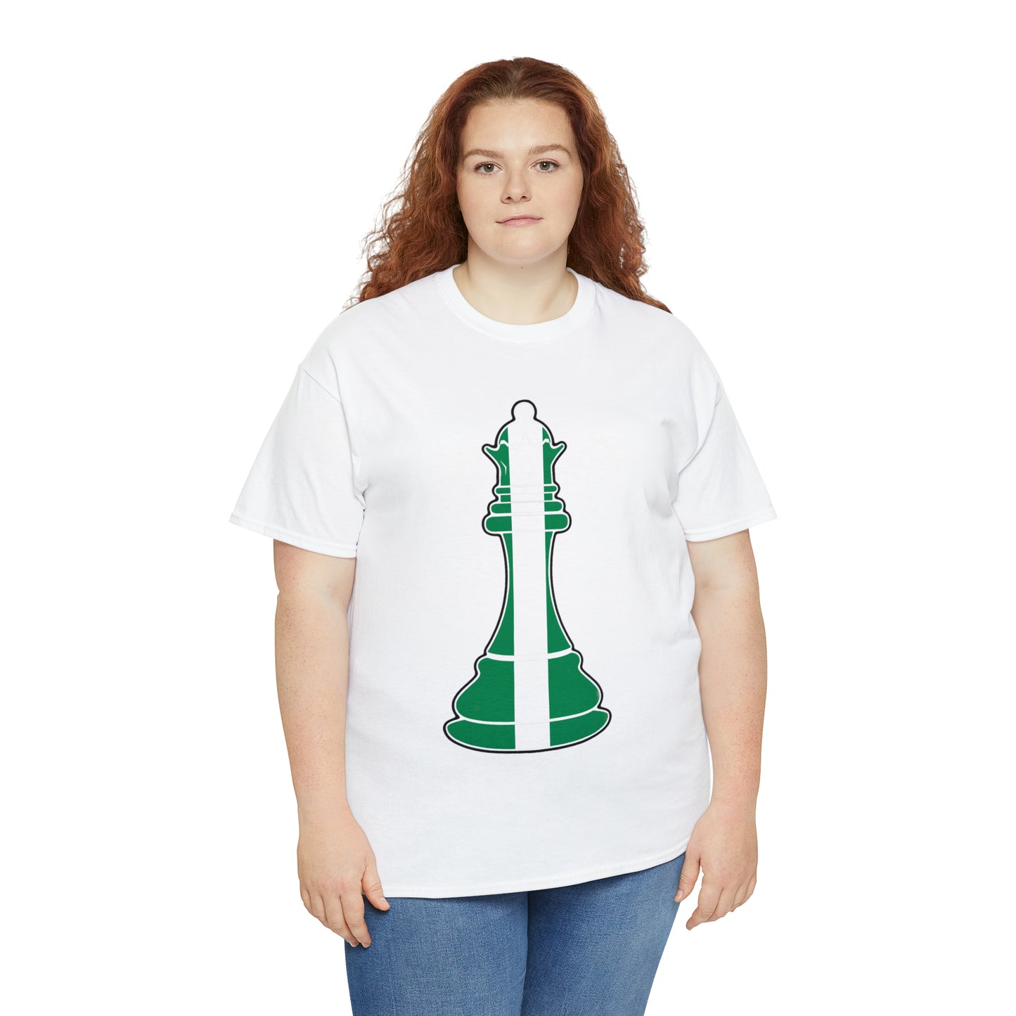 Nigerian Queen Flag Chess Piece Nigeria T-Shirt | Unisex Tee Shirt