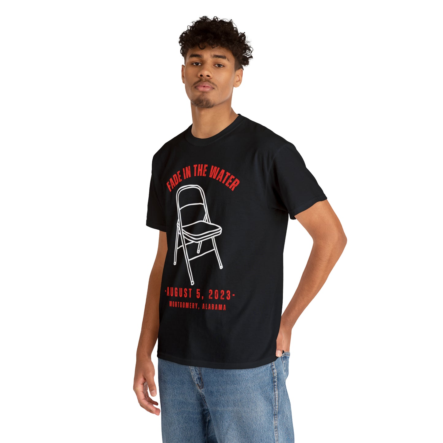 Fade in The Water Tee Shirt | Thors Chair Montgomery Alabama T-Shirt