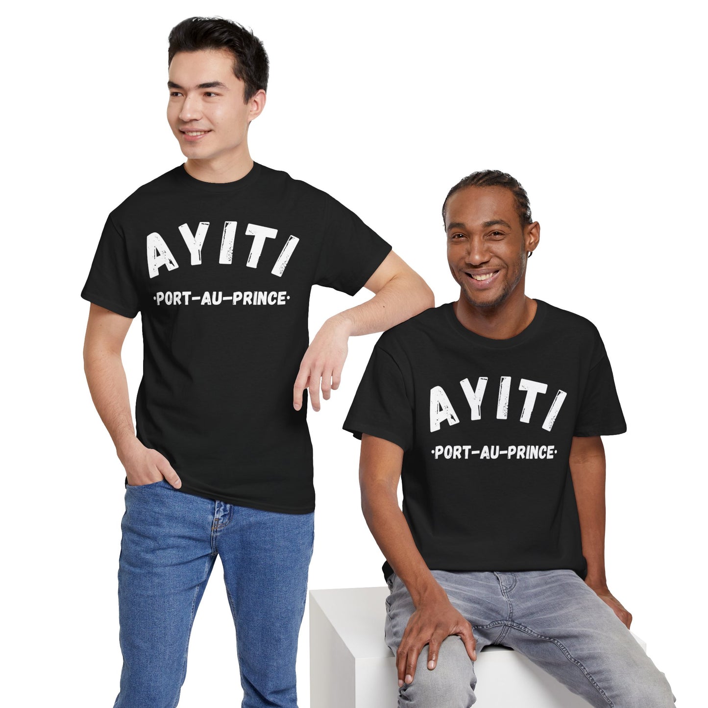 Ayiti Port au Prince Haiti District Haitian Towns Cities T-Shirt | Unisex Tee Shirt