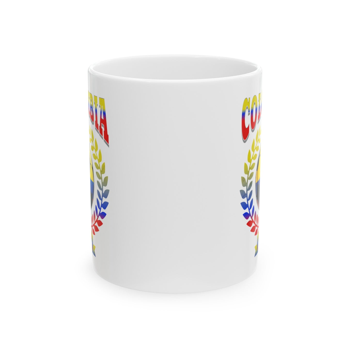 Colombia 2024 Soccer Football Championship Games Colombian Team Ceramic Mug 11oz, 15oz Cup