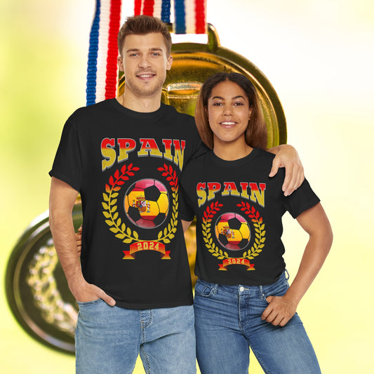 Spain 2024 Soccer Football Championship Games Spanish Team T-Shirt | Unisex Tee Shirt