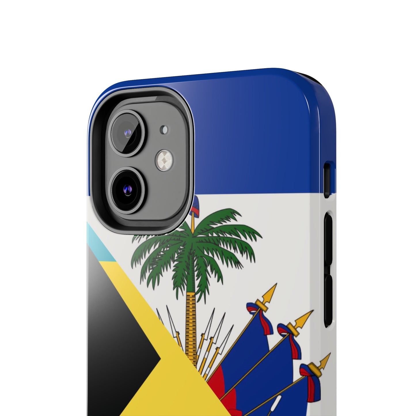 Bahamas Haiti Flag Bahamian Haitian Tough Phone Cases