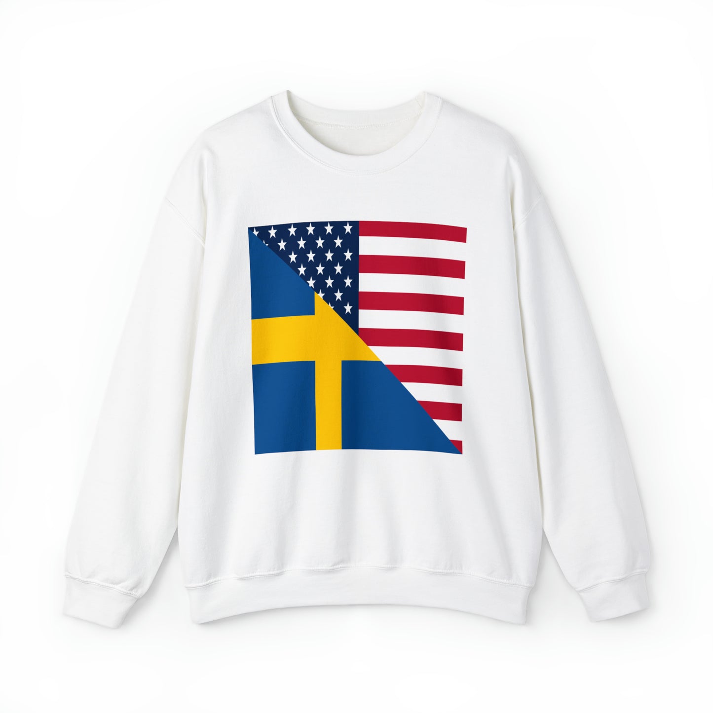 Swedish American Flag Sweden USA Unisex Sweatshirt