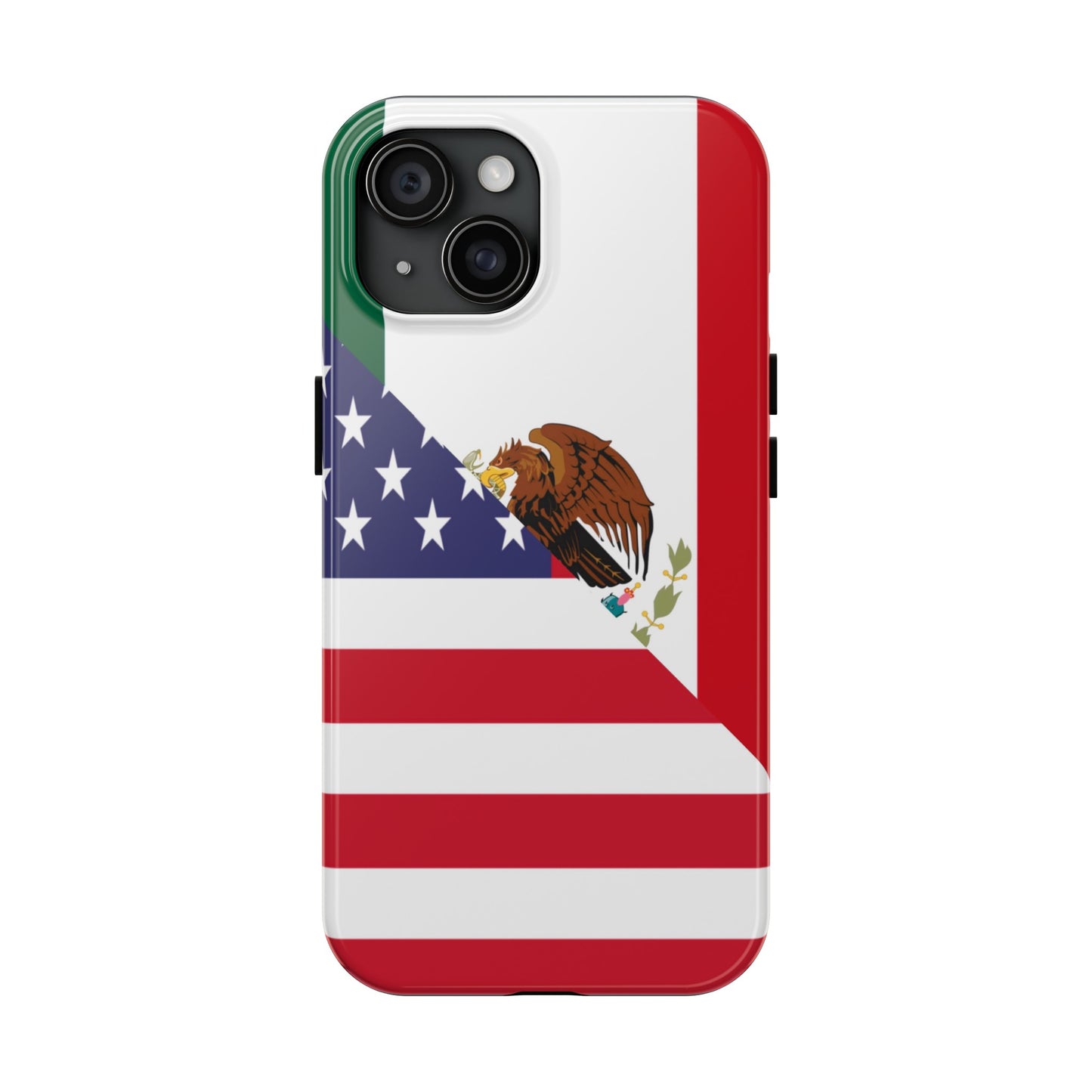 Mexican American Flag Mexico USA Tough Phone Cases