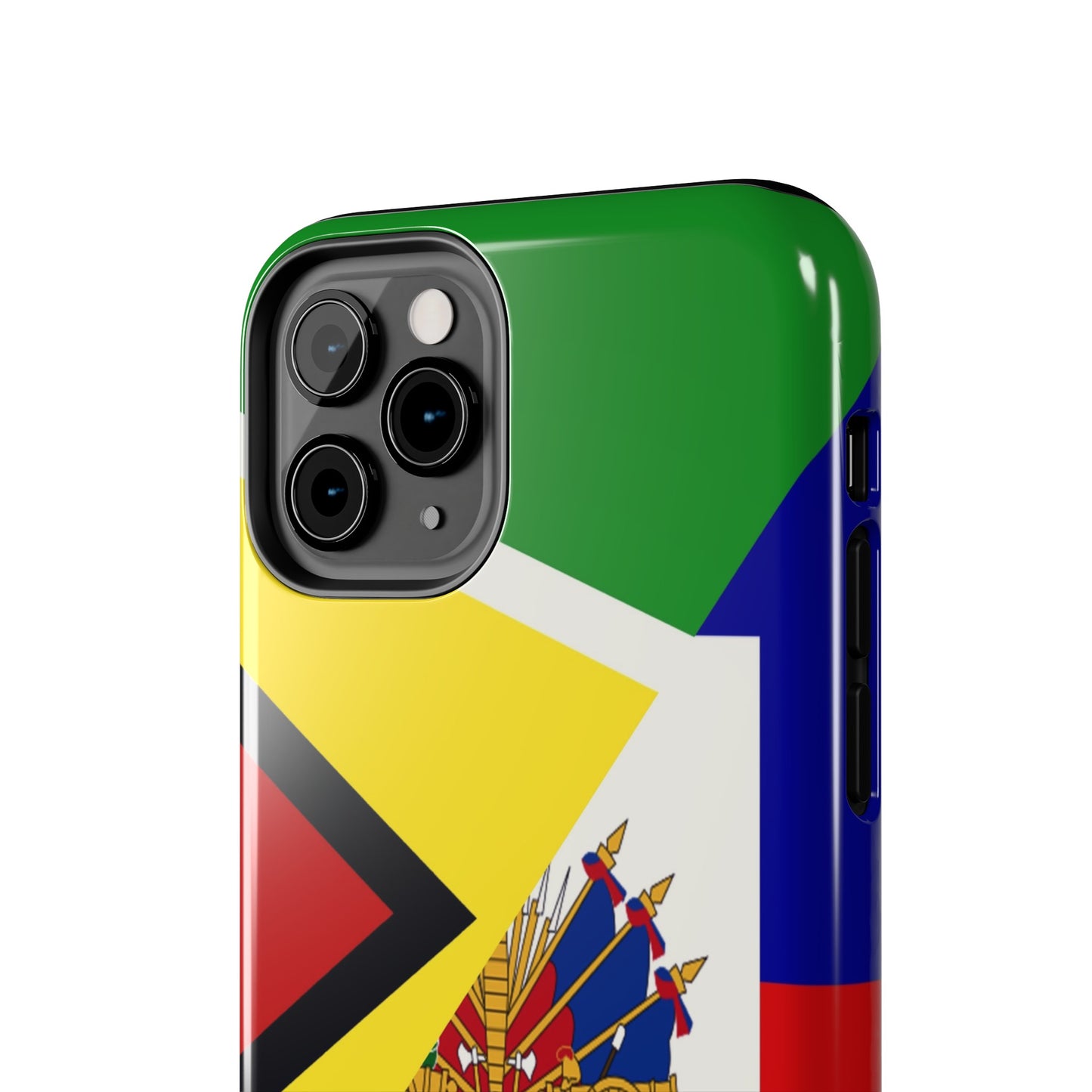 Haiti Guyana Flag Haitian Guyanese Tough Phone Cases