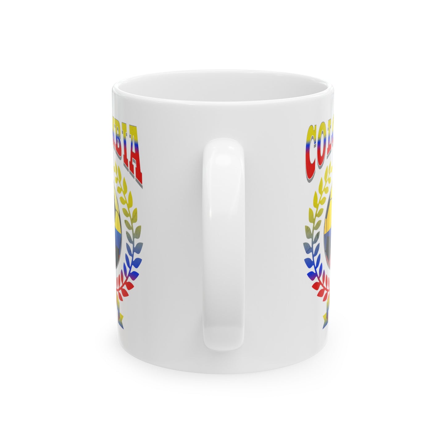 Colombia 2024 Soccer Football Championship Games Colombian Team Ceramic Mug 11oz, 15oz Cup