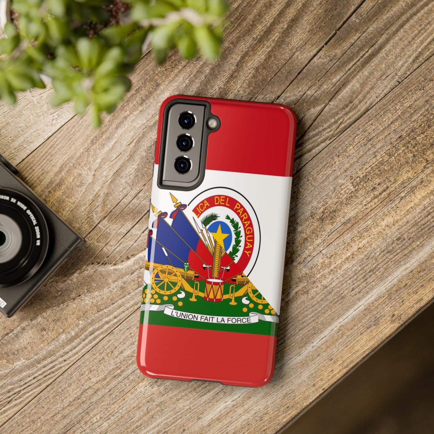 Haitian Paraguayan Flag | Haiti Paraguay Tough Phone Cases