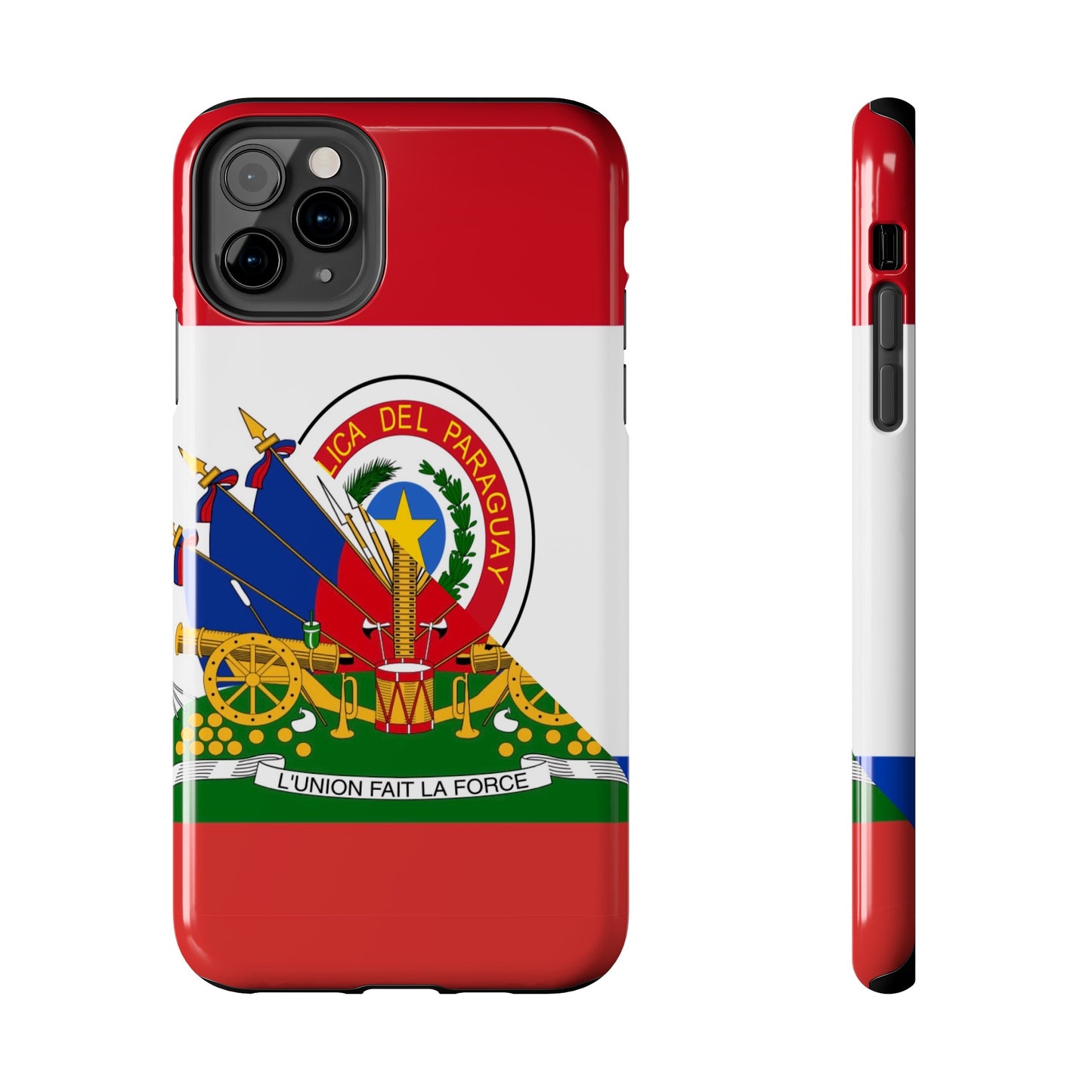 Haitian Paraguayan Flag | Haiti Paraguay Tough Phone Cases