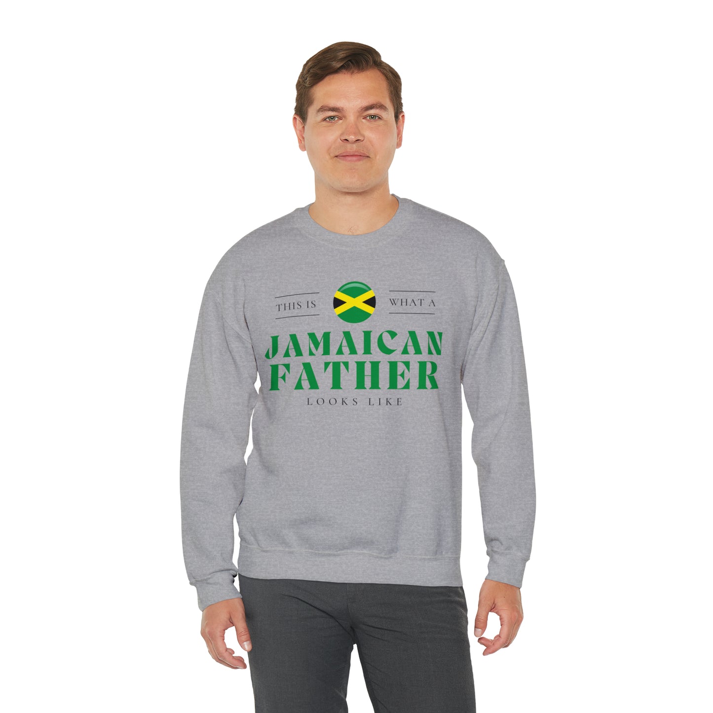 Jamaican Father Looks Like Jamaica Dad Unisex Sweatshirt