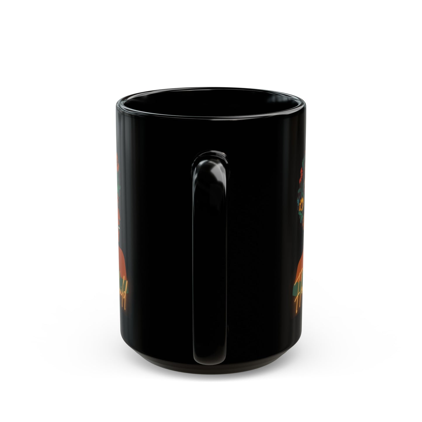 Flower Child Black Black Mug (11oz, 15oz)