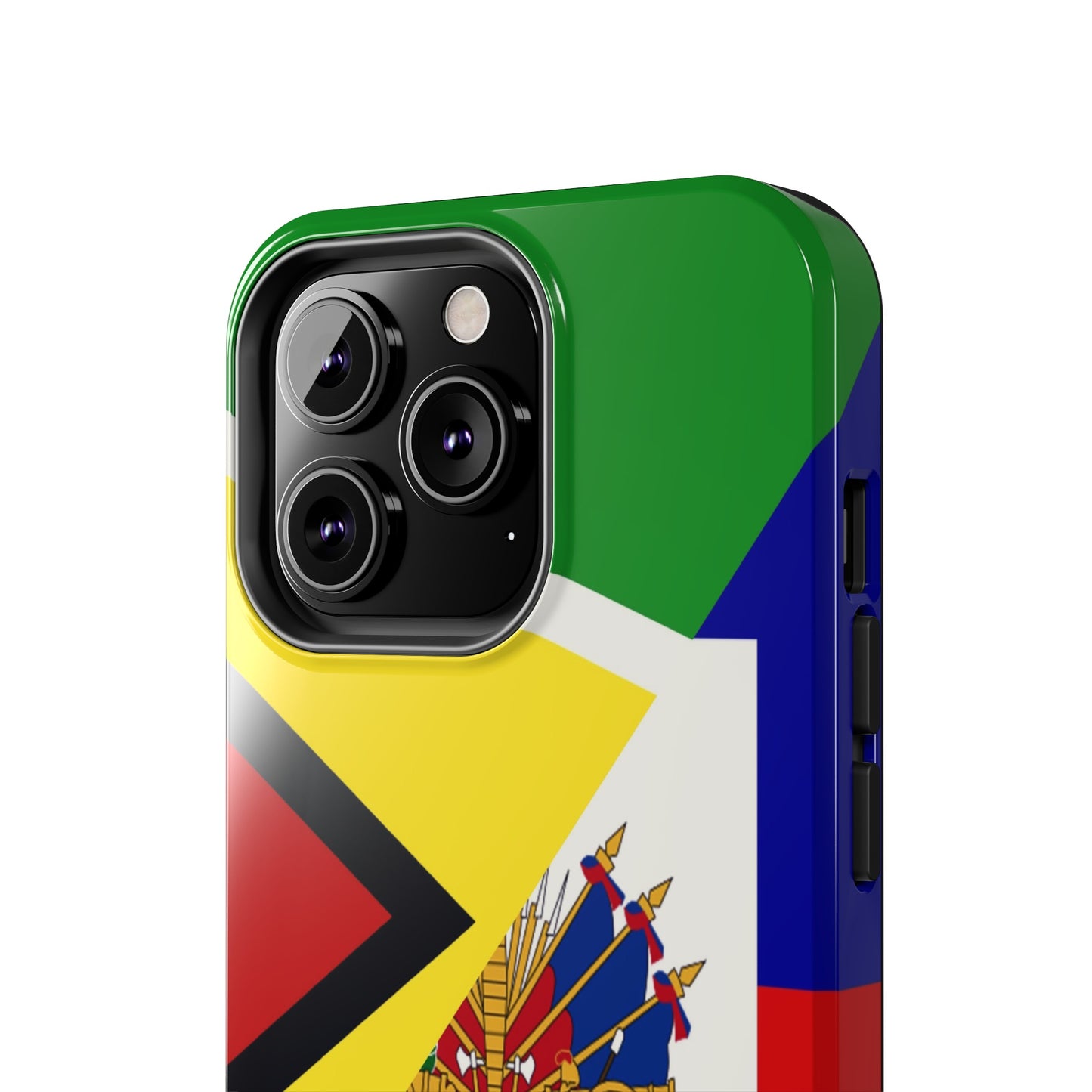 Haiti Guyana Flag Haitian Guyanese Tough Phone Cases