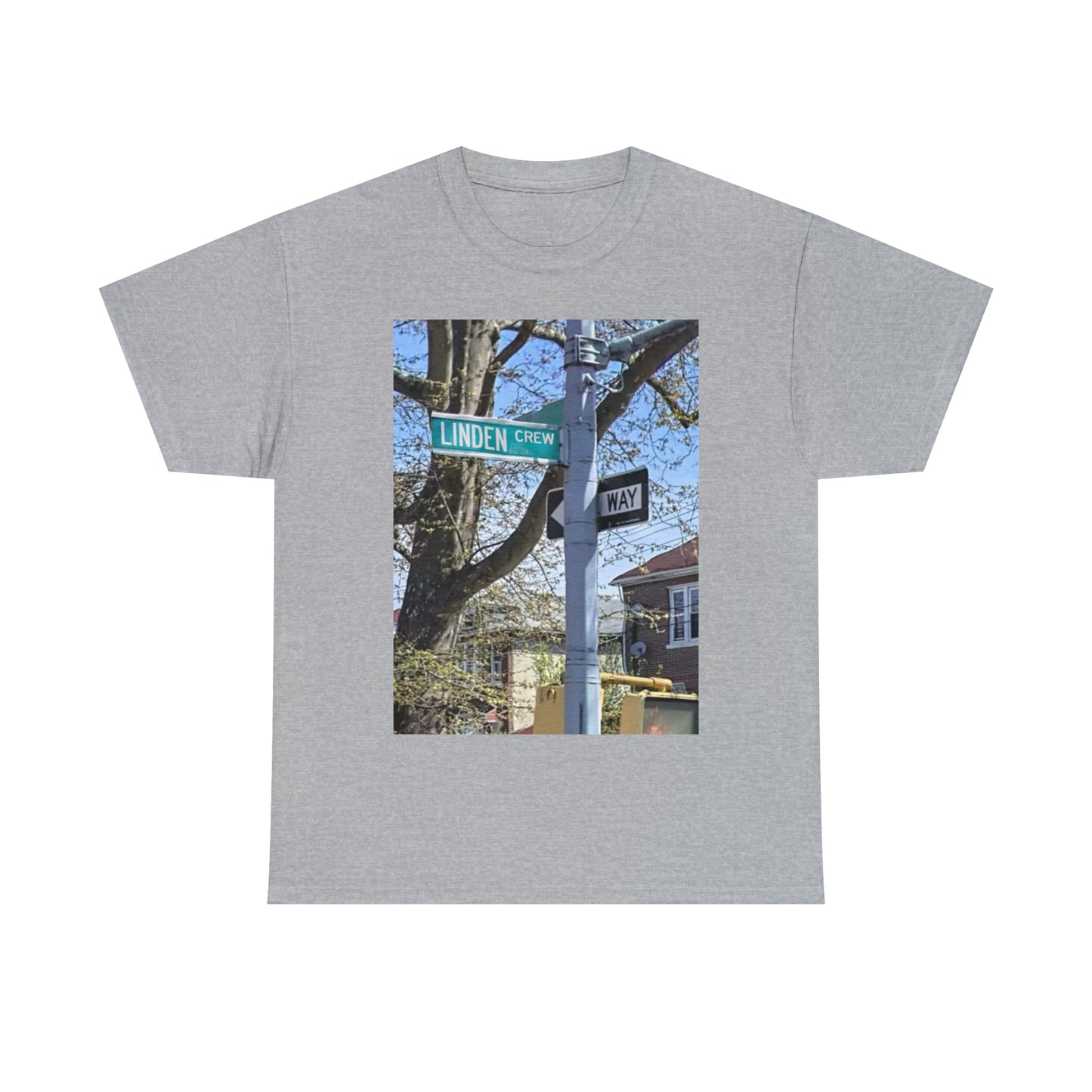 Linden Crew Street Sign T-Shirt | Unisex Tee Shirt