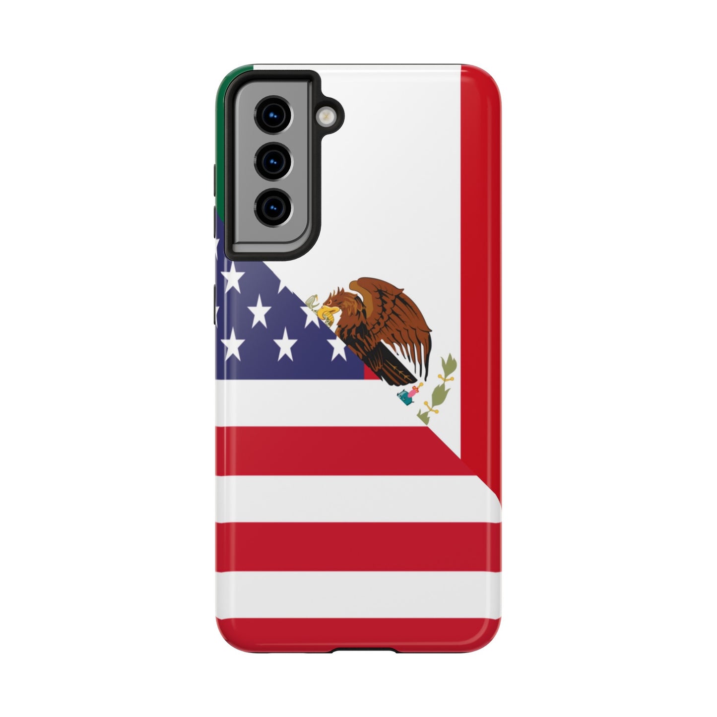 Mexican American Flag Mexico USA Tough Phone Cases