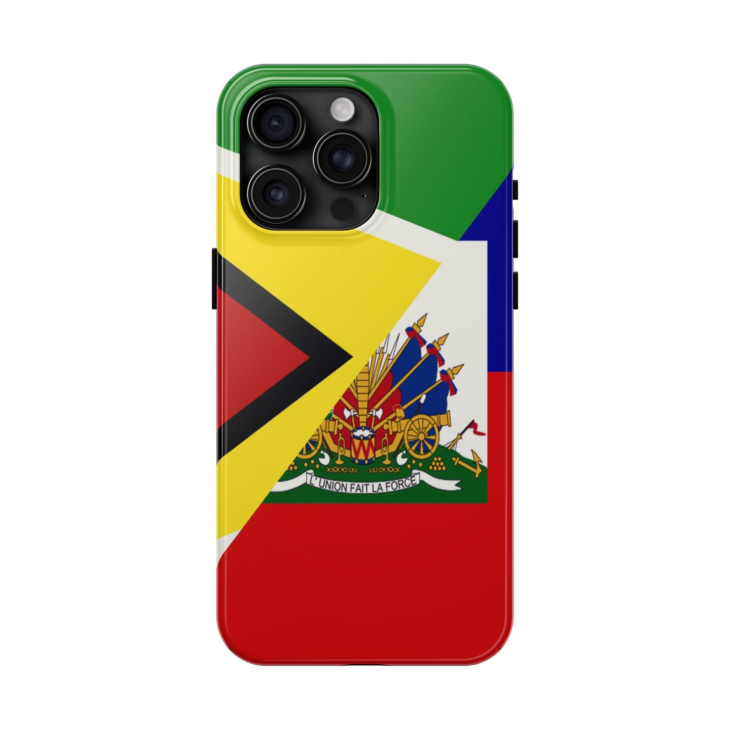 Haiti Guyana Flag Haitian Guyanese Tough Phone Cases