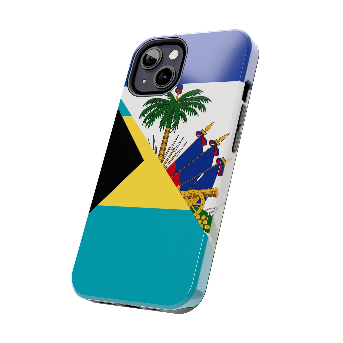 Bahamas Haiti Flag Bahamian Haitian Tough Phone Cases