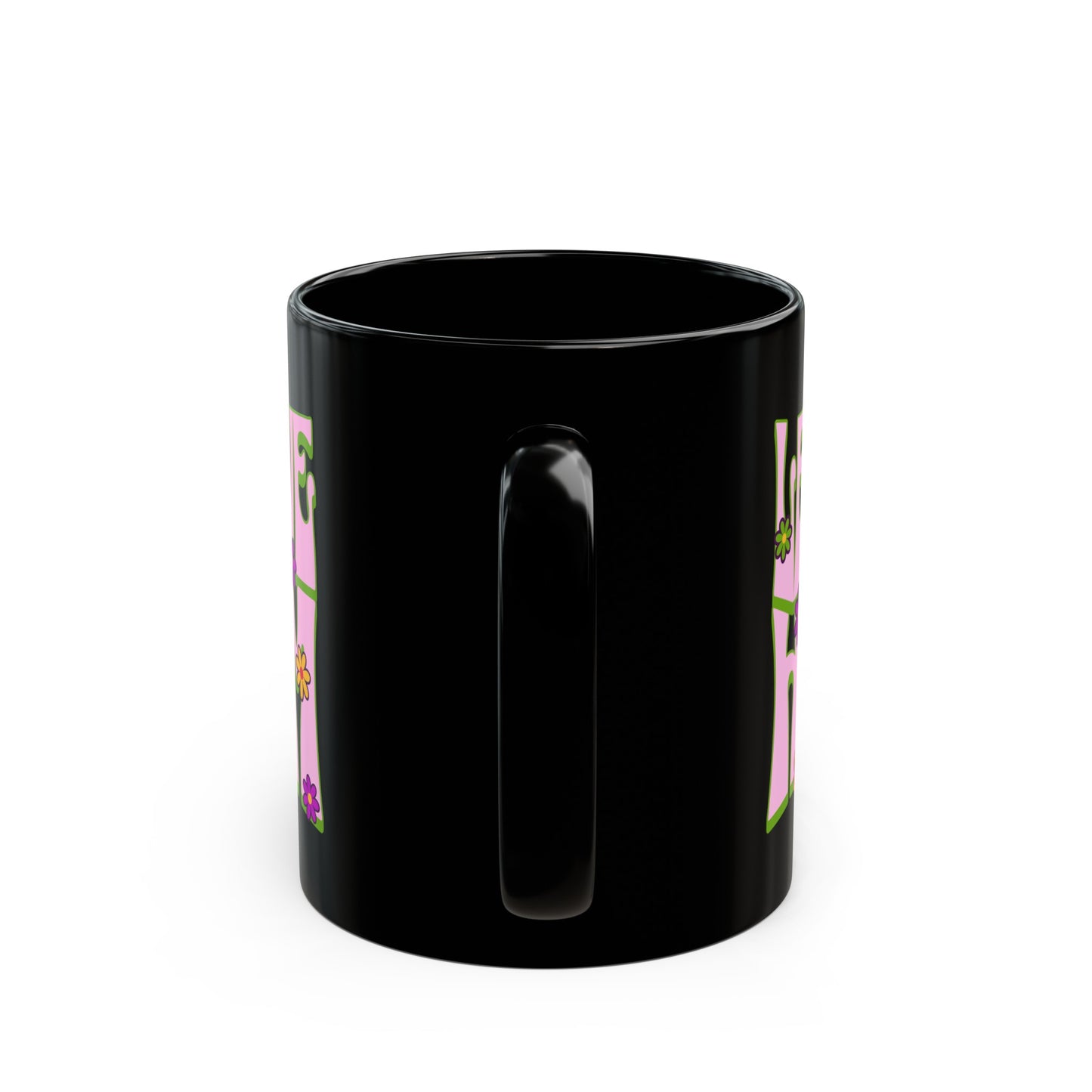 Leave Him Black Mug (11oz, 15oz)