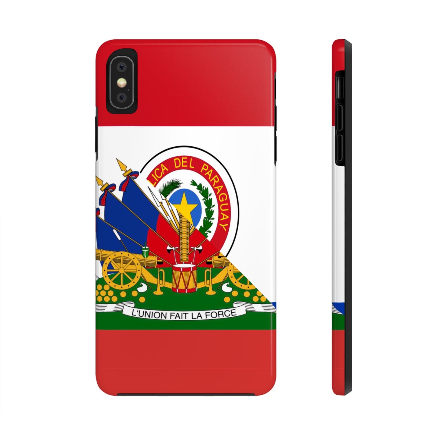 Haitian Paraguayan Flag | Haiti Paraguay Tough Phone Cases