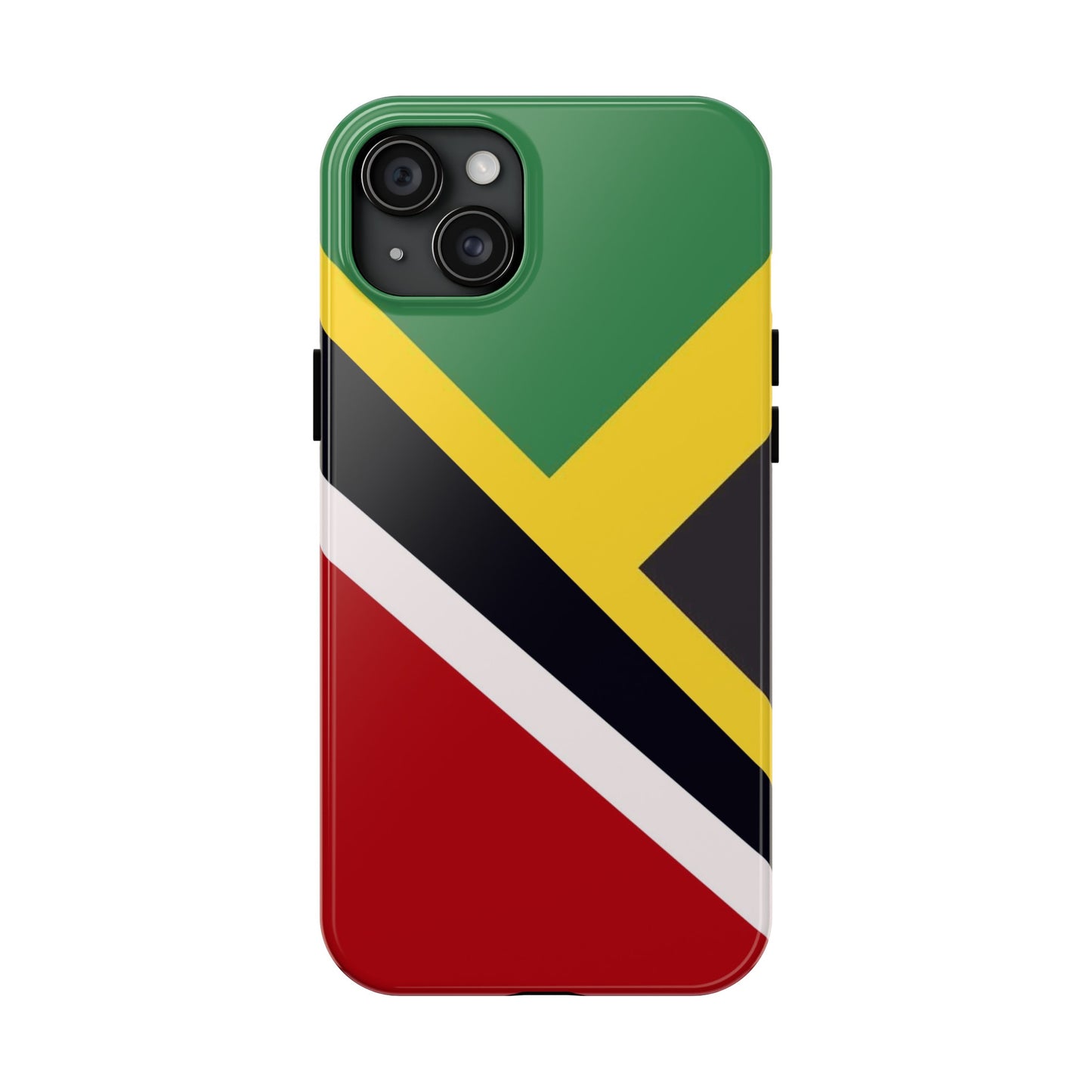 Jamaica Trinidad Flag Jamaican Trini Tough Phone Cases