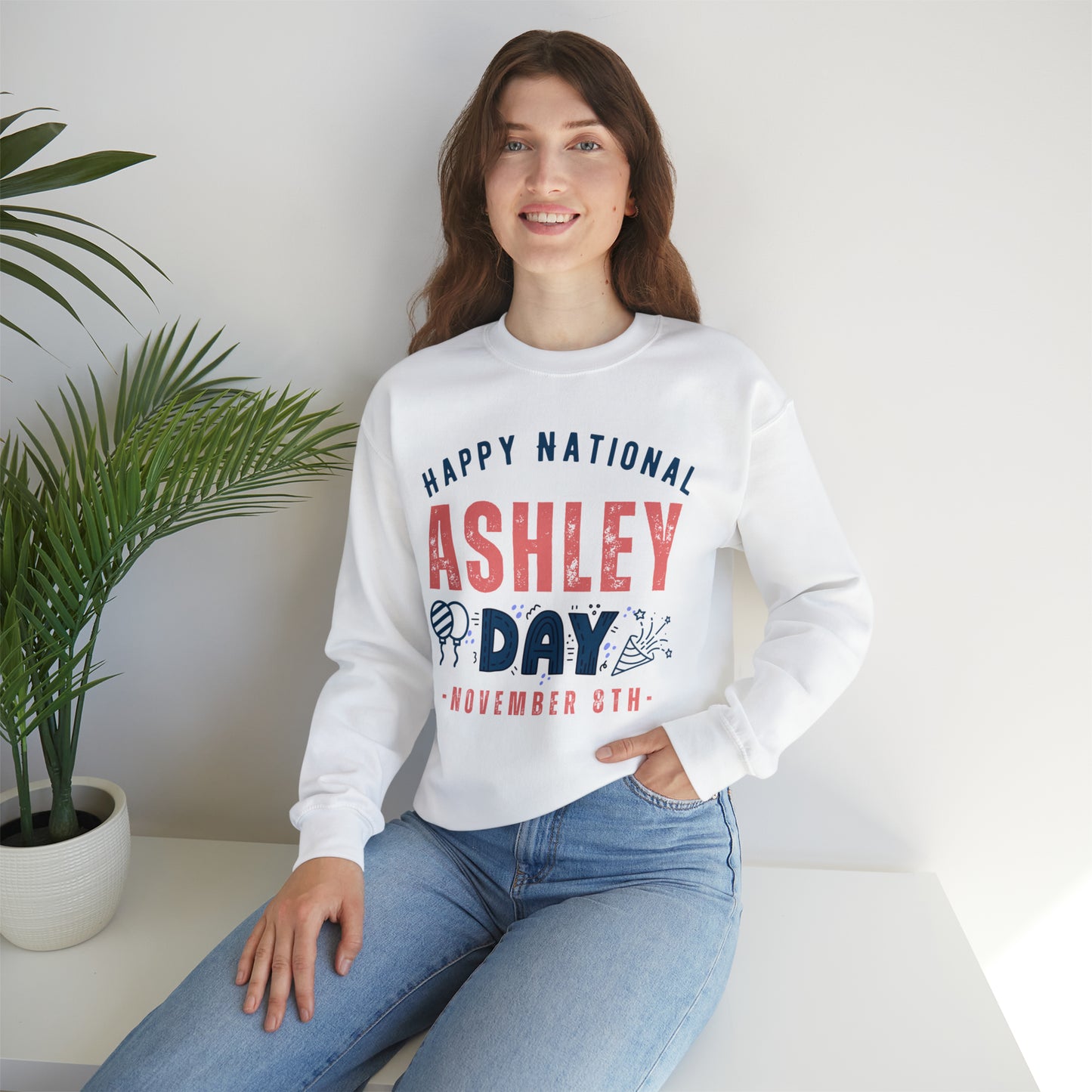 National Ashley Day November 8th Name Unisex Sweatshirt