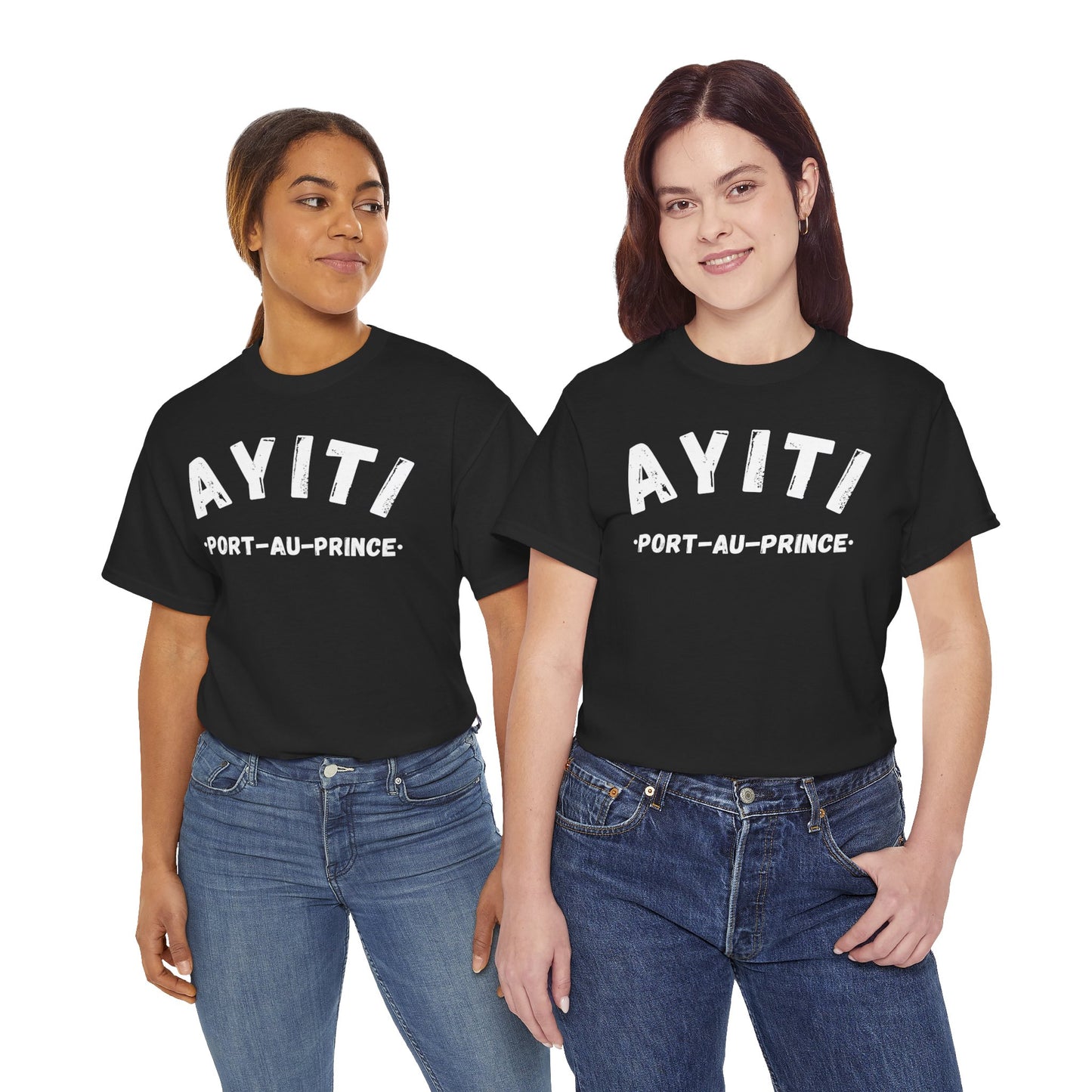 Ayiti Port au Prince Haiti District Haitian Towns Cities T-Shirt | Unisex Tee Shirt