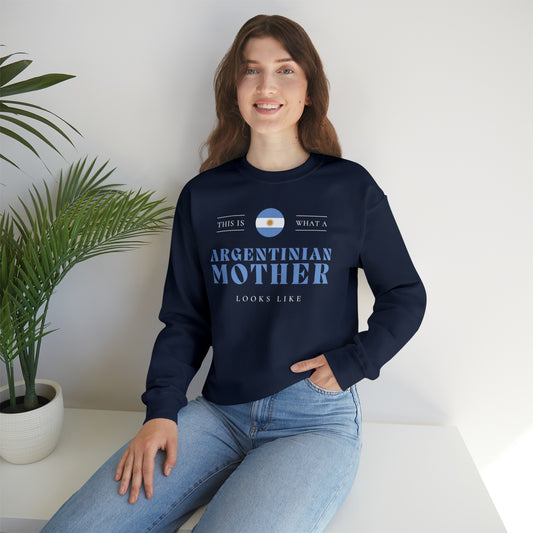 Argentinian Mom Looks Like Argentina Mother Unisex Sweatshirt