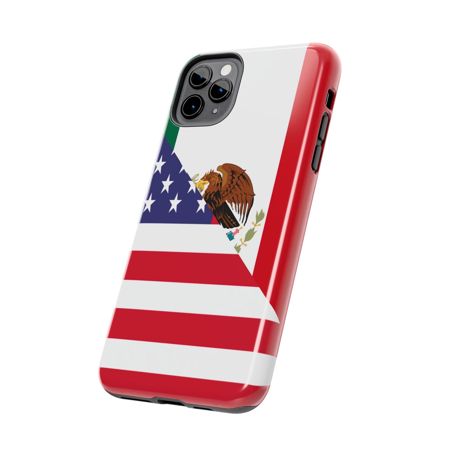 Mexican American Flag Mexico USA Tough Phone Cases