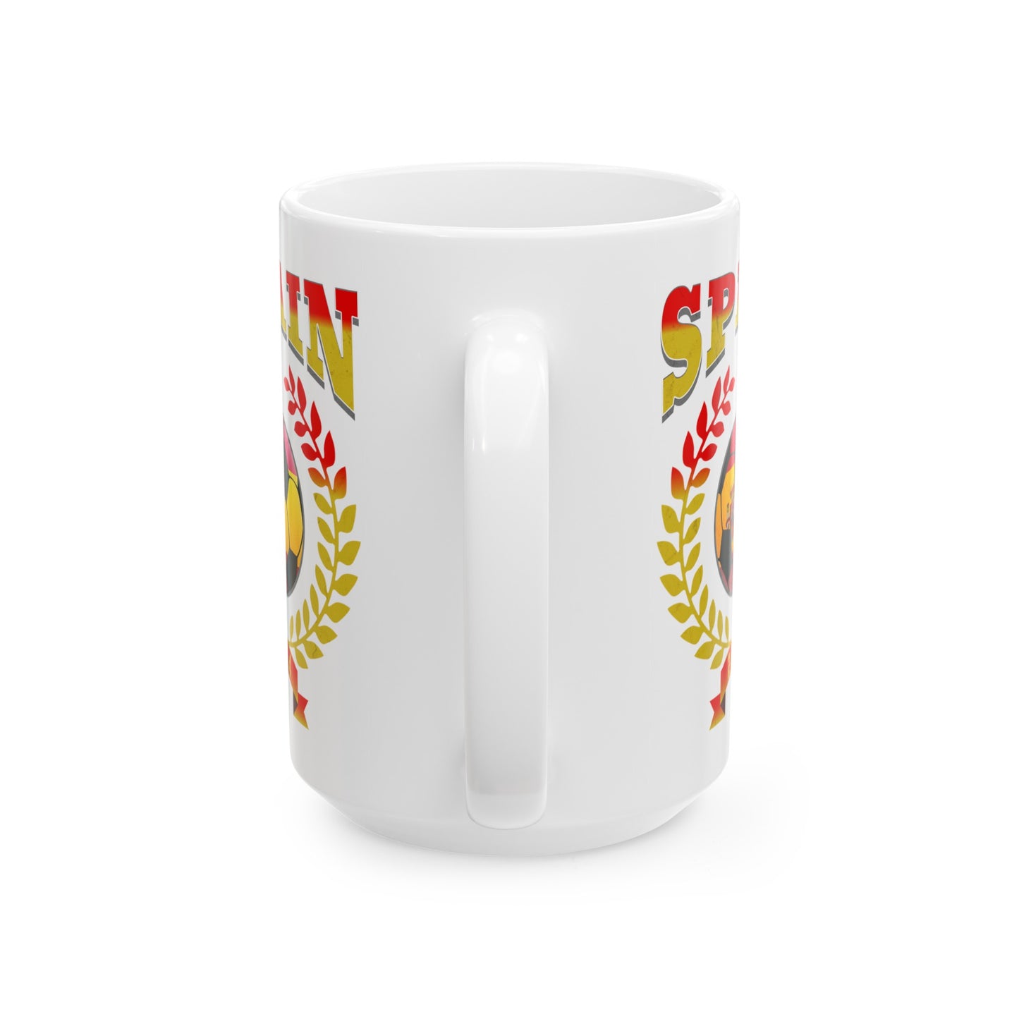 Spain 2024 Soccer Football Championship Games Spanish Team Ceramic Mug 11oz, 15oz Cup