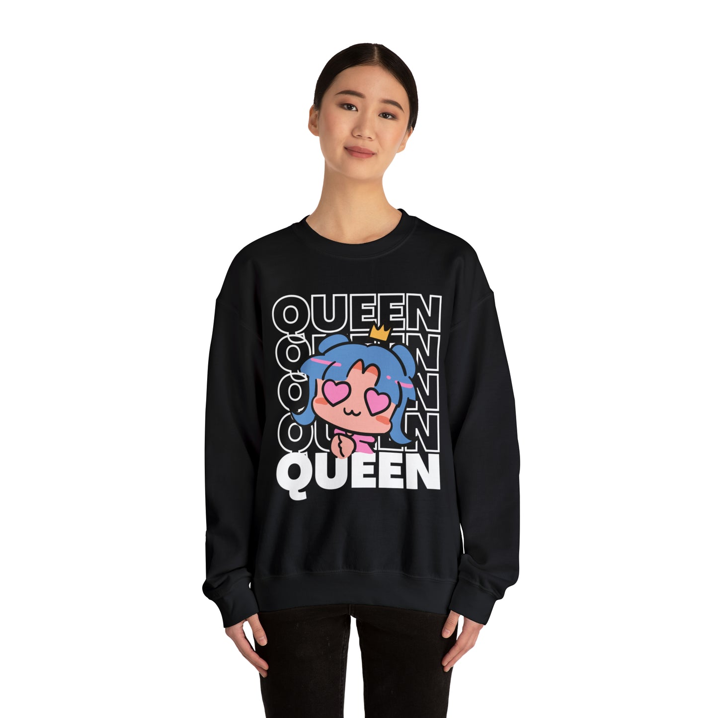 Anime Queen Royalty Crown Unisex Sweatshirt