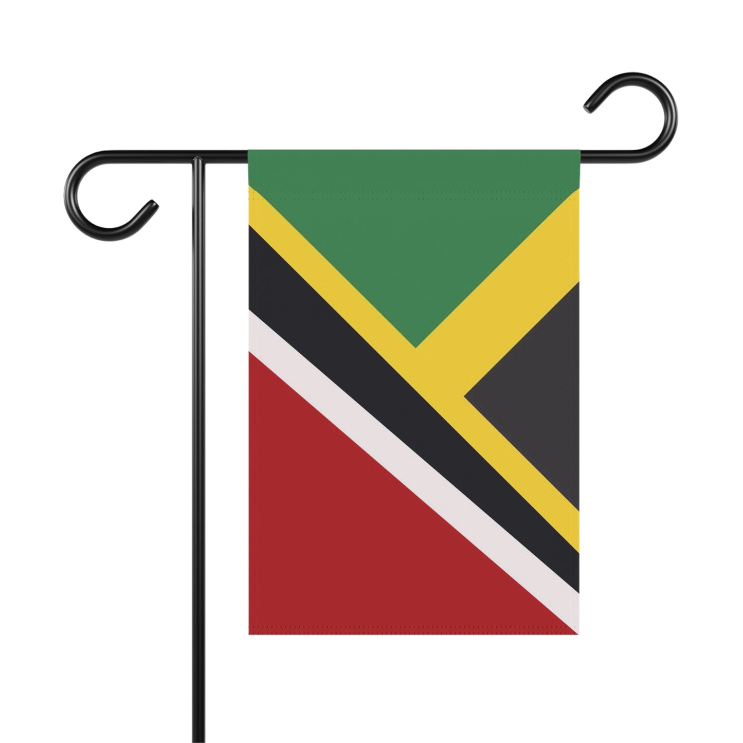 Jamaica Trinidad Flag Jamaican Trini Garden & House Banner