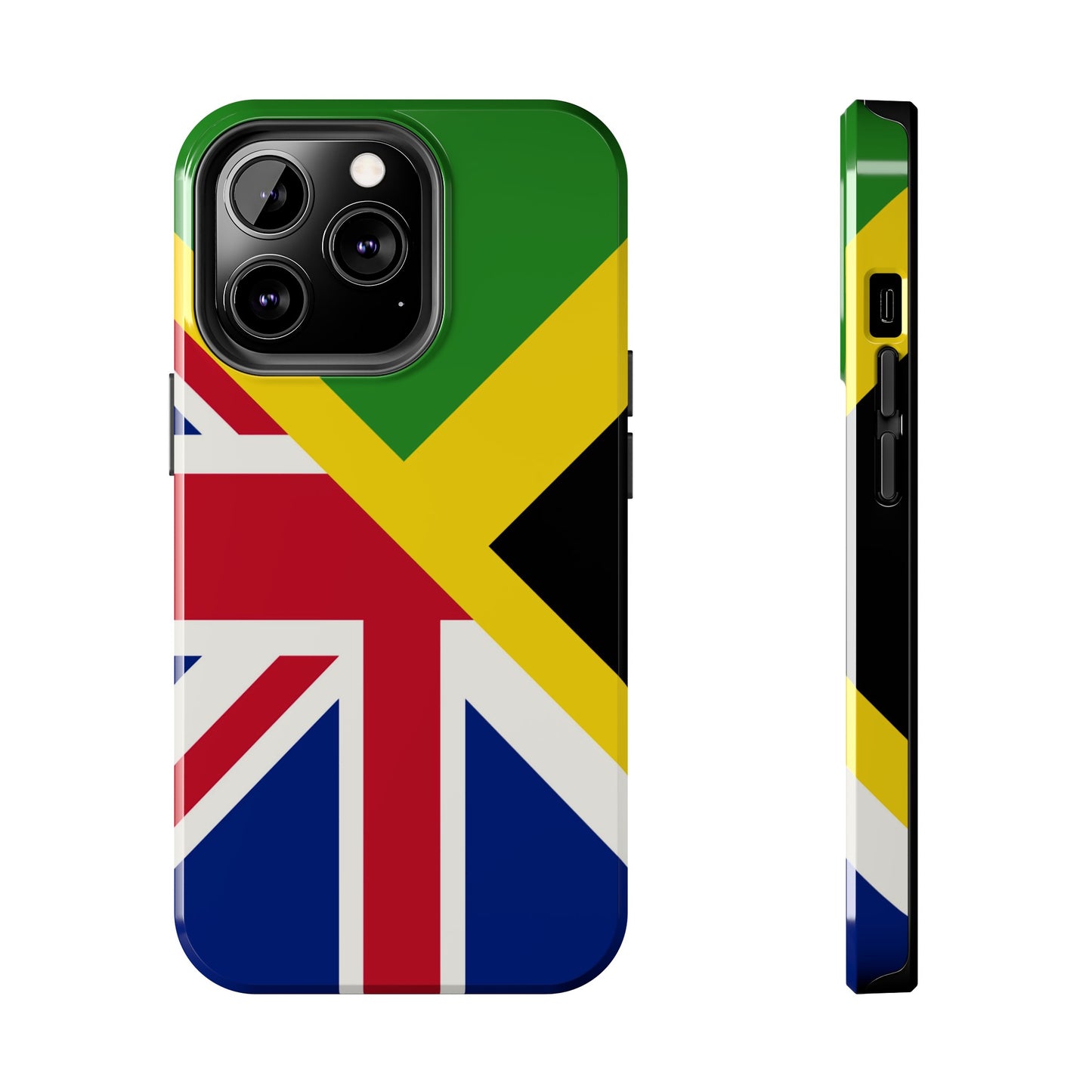 UK Jamaican Flag Union Jack Jamaica Tough Phone Cases