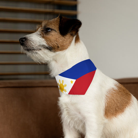 Philippines Flag Pet Bandana Collar Dog Cat