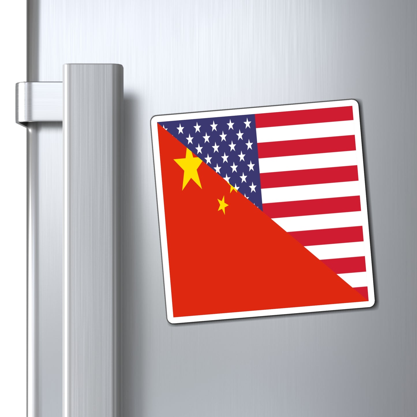 Chinese American Flag China USA Magnet