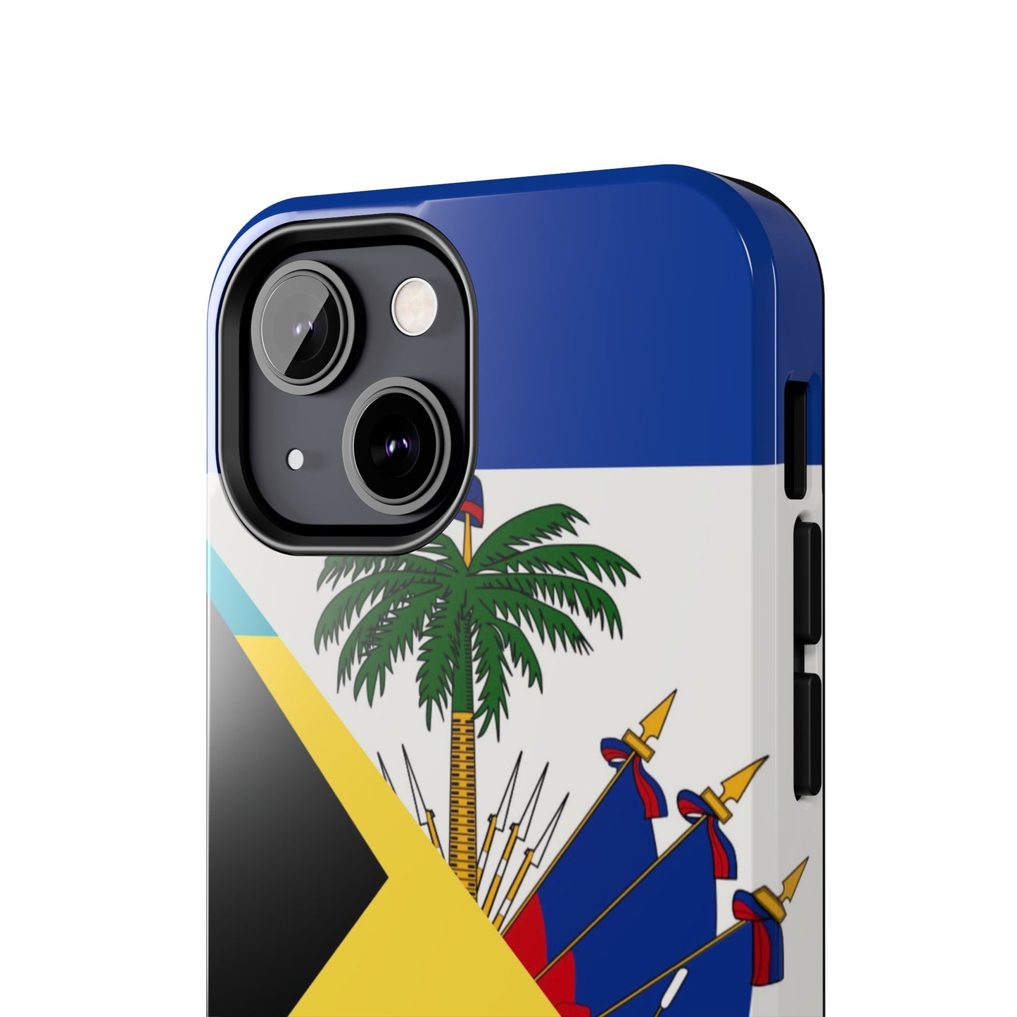 Bahamas Haiti Flag Bahamian Haitian Tough Phone Cases