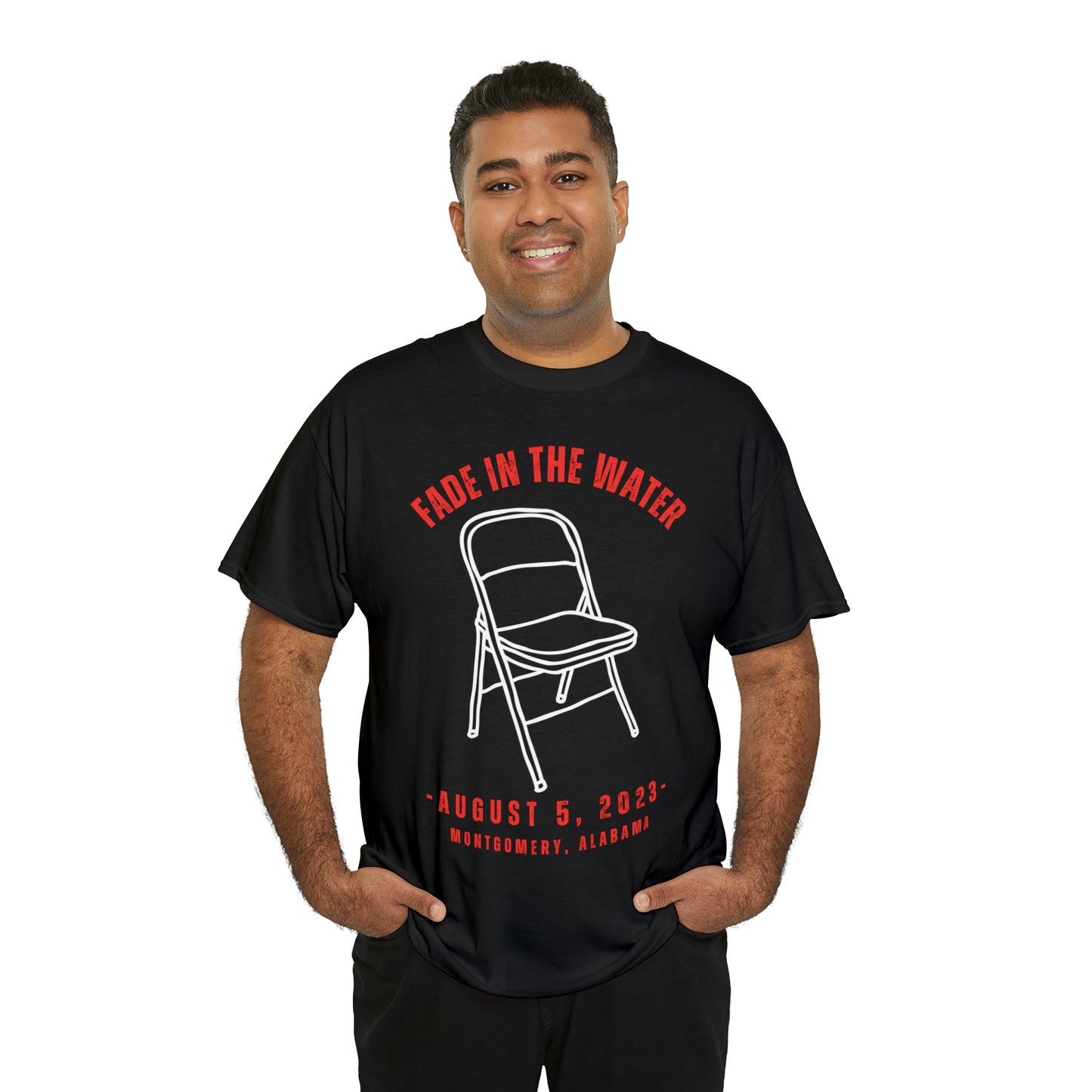 Fade in The Water Tee Shirt | Thors Chair Montgomery Alabama T-Shirt